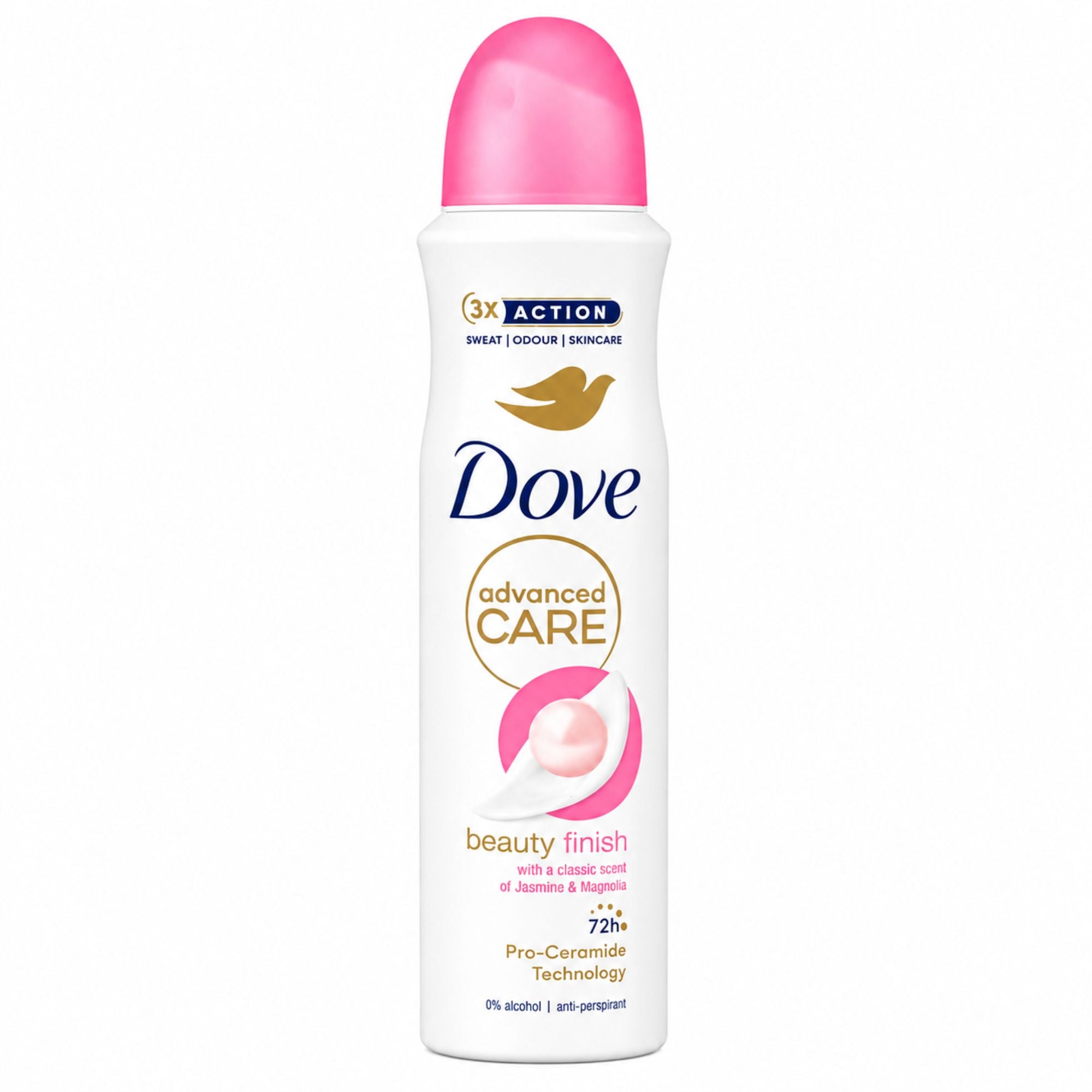 Dove Beauty Finish Antiperspirant Deodorant Spray 48H Protection