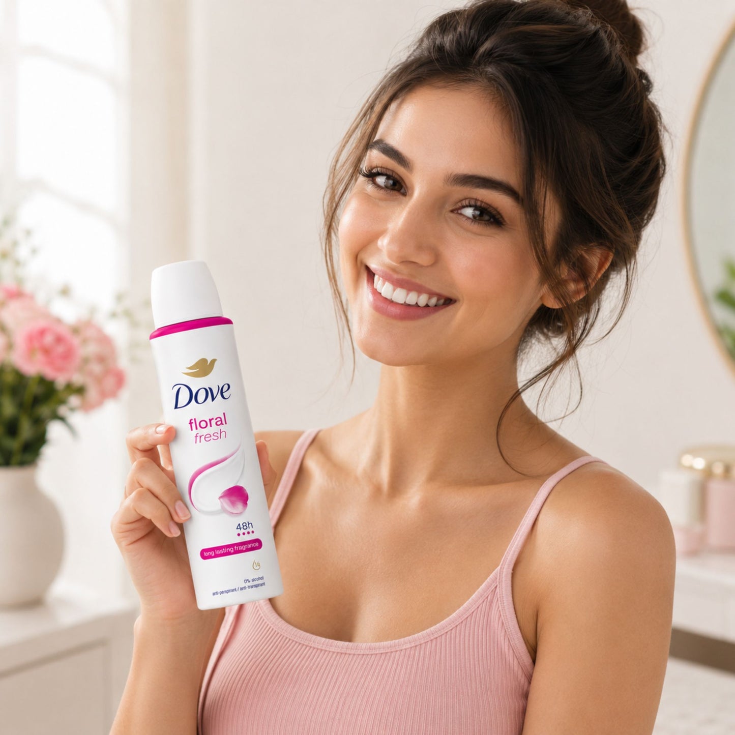 Dove Floral Fresh Deodorant Spray with 48H Protection