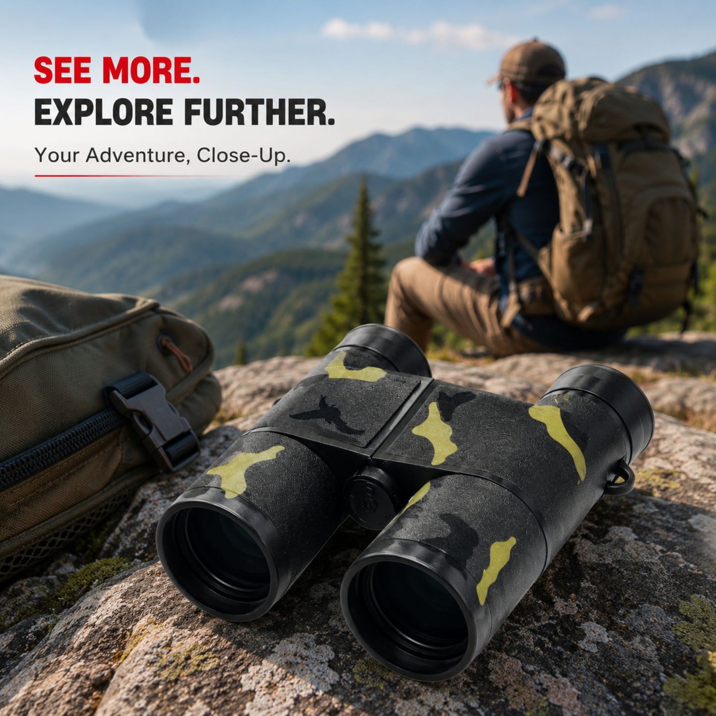 Adventure Binoculars for Kids Outdoor Learning and Fun