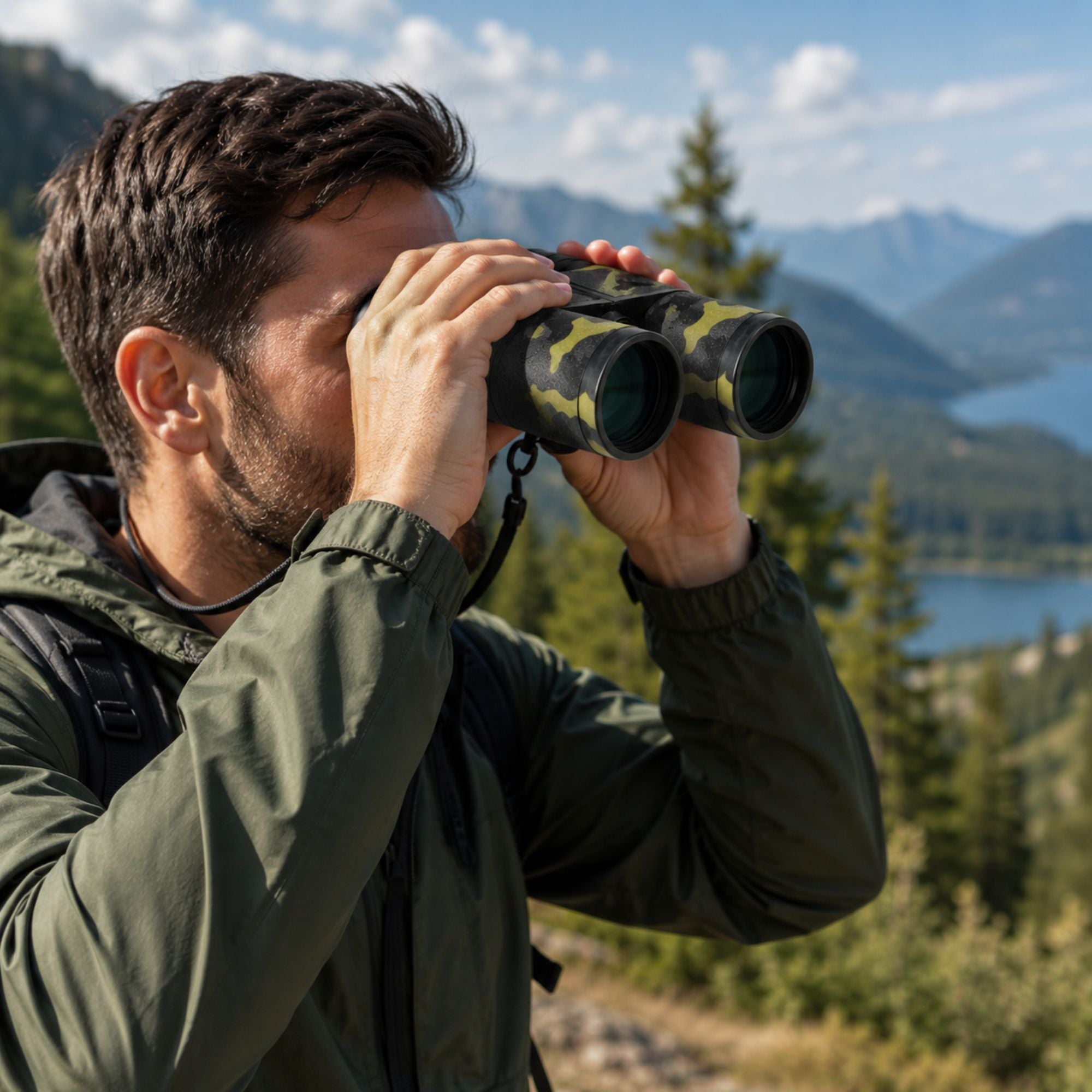 Kids Outdoor Binoculars 6x35 for Hiking, Camping & Play