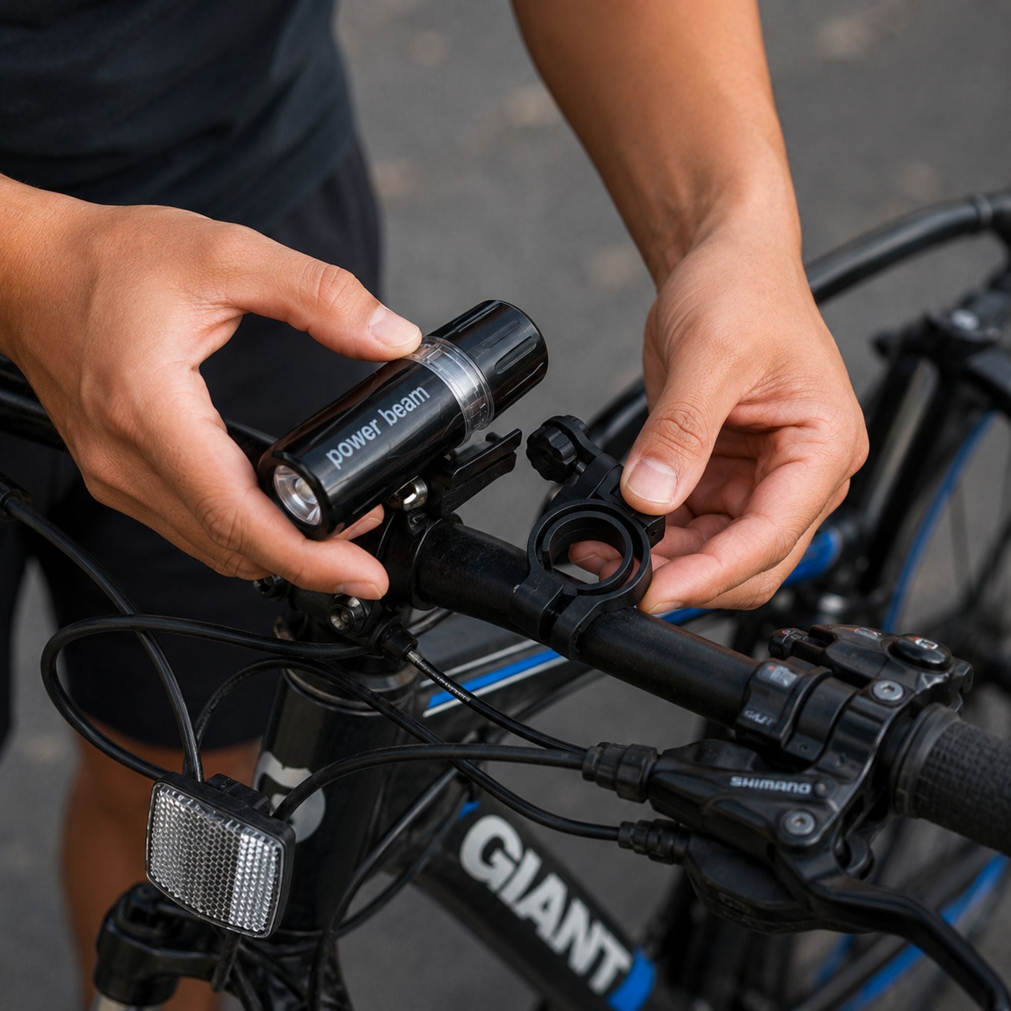 Bright LED Bike Light Set for Safe Day & Night Cycling