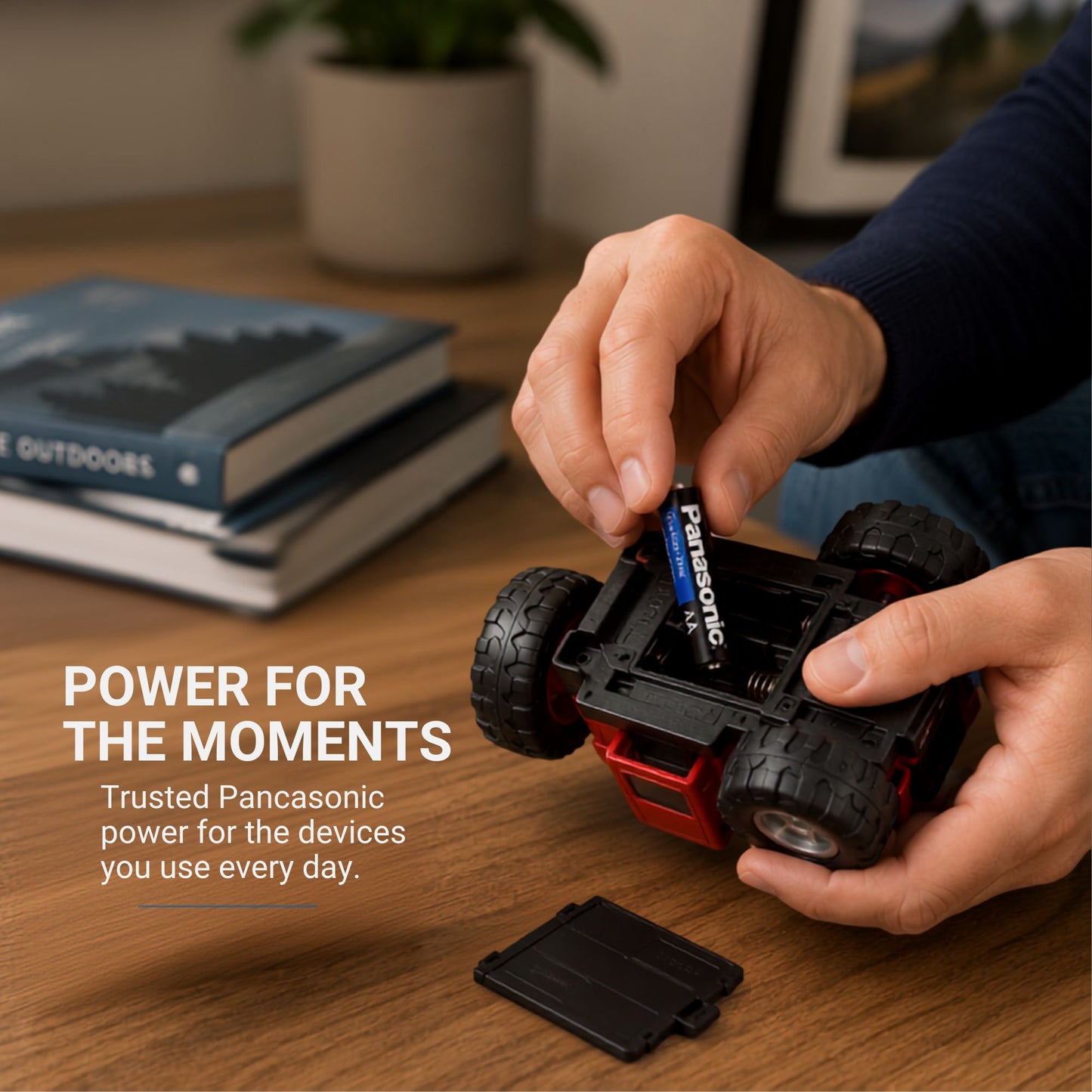 4 Pack Panasonic AA Batteries for Everyday Heavy Duty Use