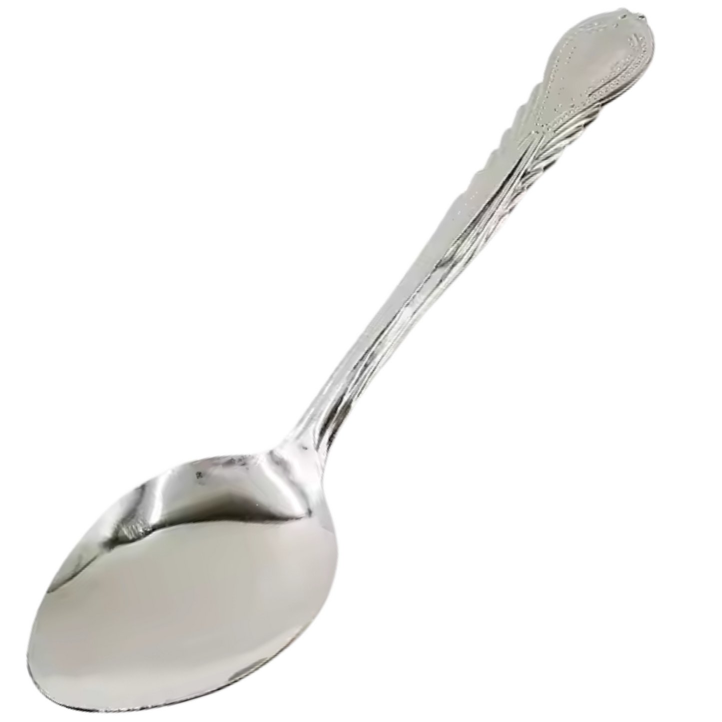 99¢- Stainless Steel Table Spoon – Durable, Rust-Resistant Flatware for Everyday Use: 2CT