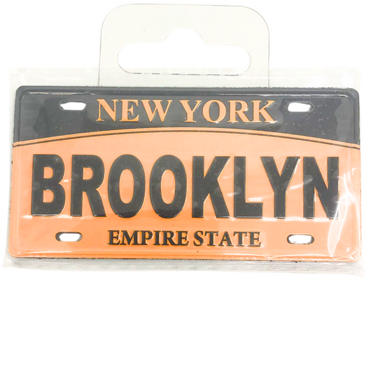 99¢ Souvenir New York Plate – Decorative Metal Sign for Art, Crafts, Gifts & Home Décor - 1CT