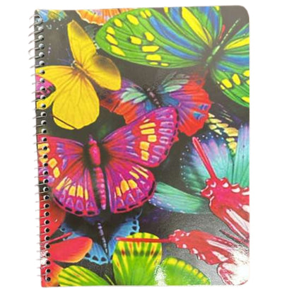 1-Subject Spiral Notebook – Wide Ruled  Durable and Stylish for School, Work, or Home 70Sheets
