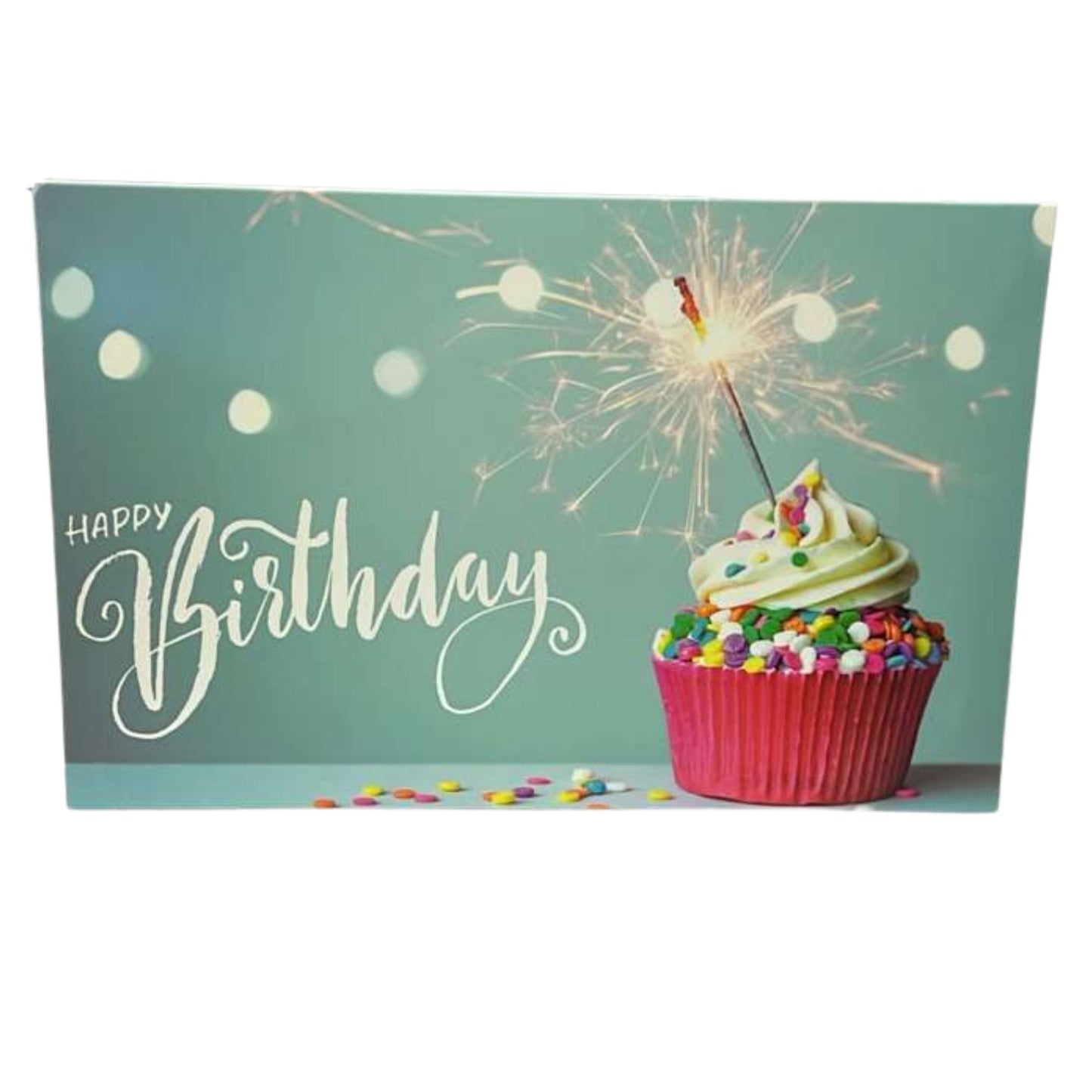 Elegant 4X6 inches Happy Birthday Greeting Card with Envelop: 1CT