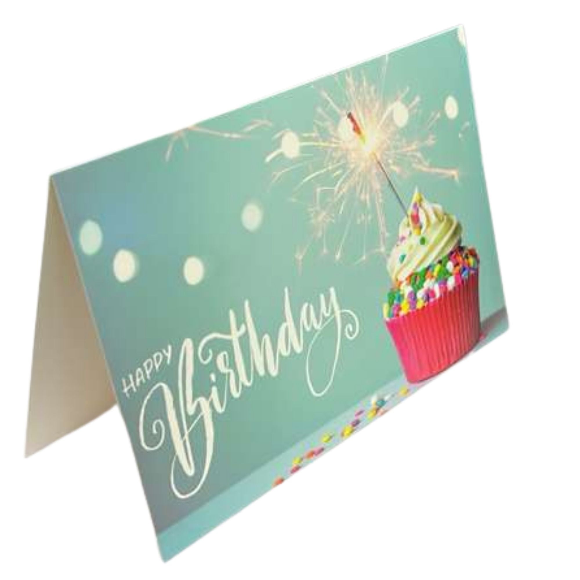 Elegant 4X6 inches Happy Birthday Greeting Card with Envelop: 1 Pack Greeting Cards Birthday Greeting Cards main product