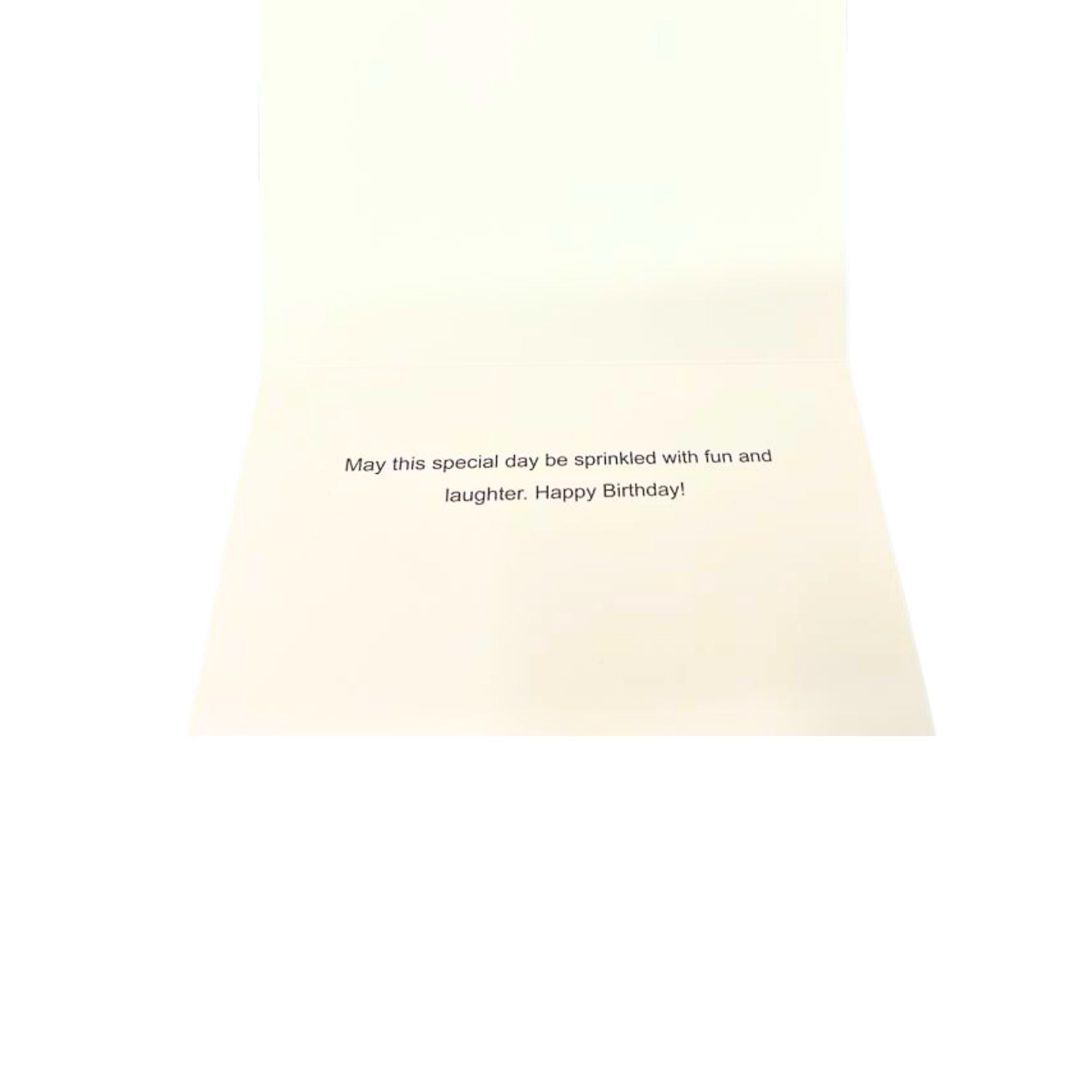Elegant 4X6 inches Happy Birthday Greeting Card with Envelop: 1 Pack Greeting Cards Birthday Greeting Cards size and feature