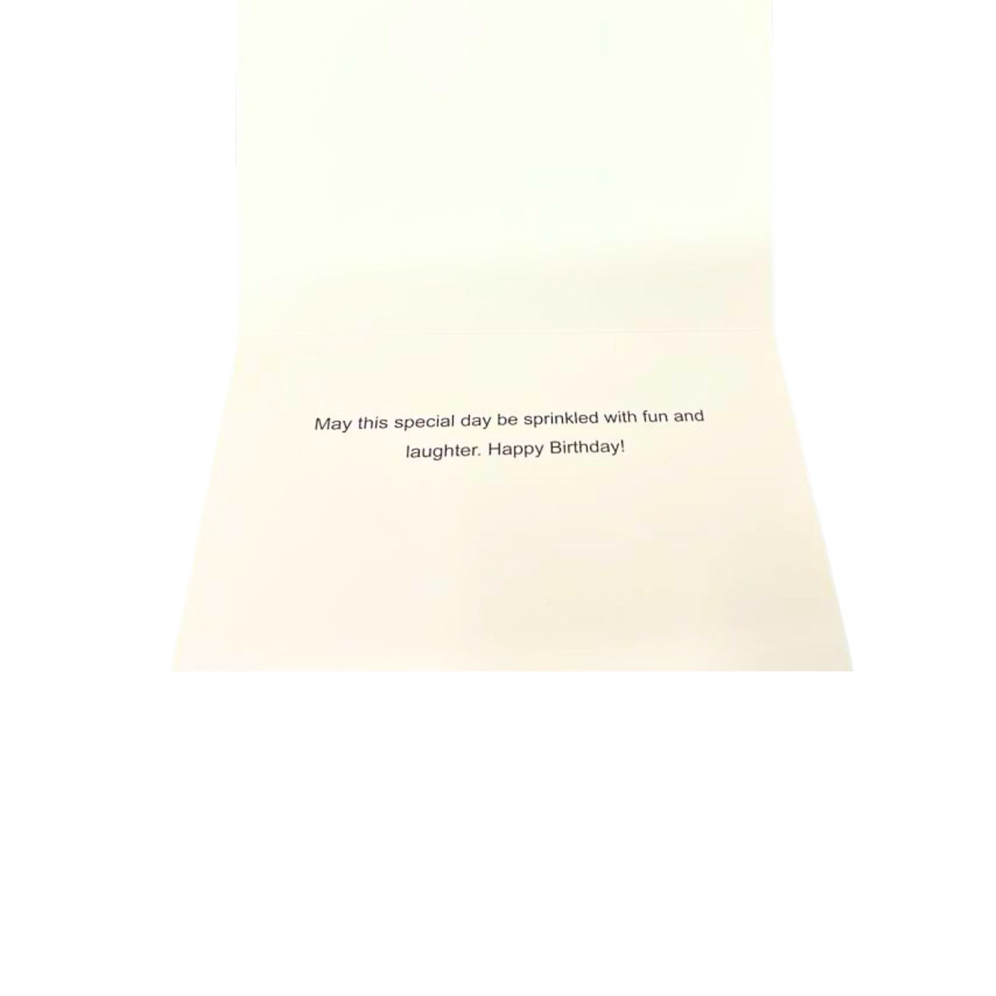 Elegant 4X6 inches Happy Birthday Greeting Card with Envelop: 1CT