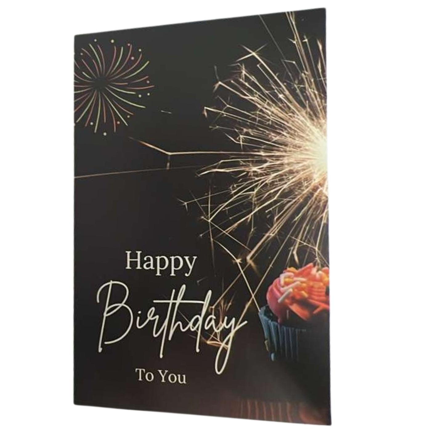 Elegant 4X6 inches Happy Birthday Greeting Card with Envelop: 1CT