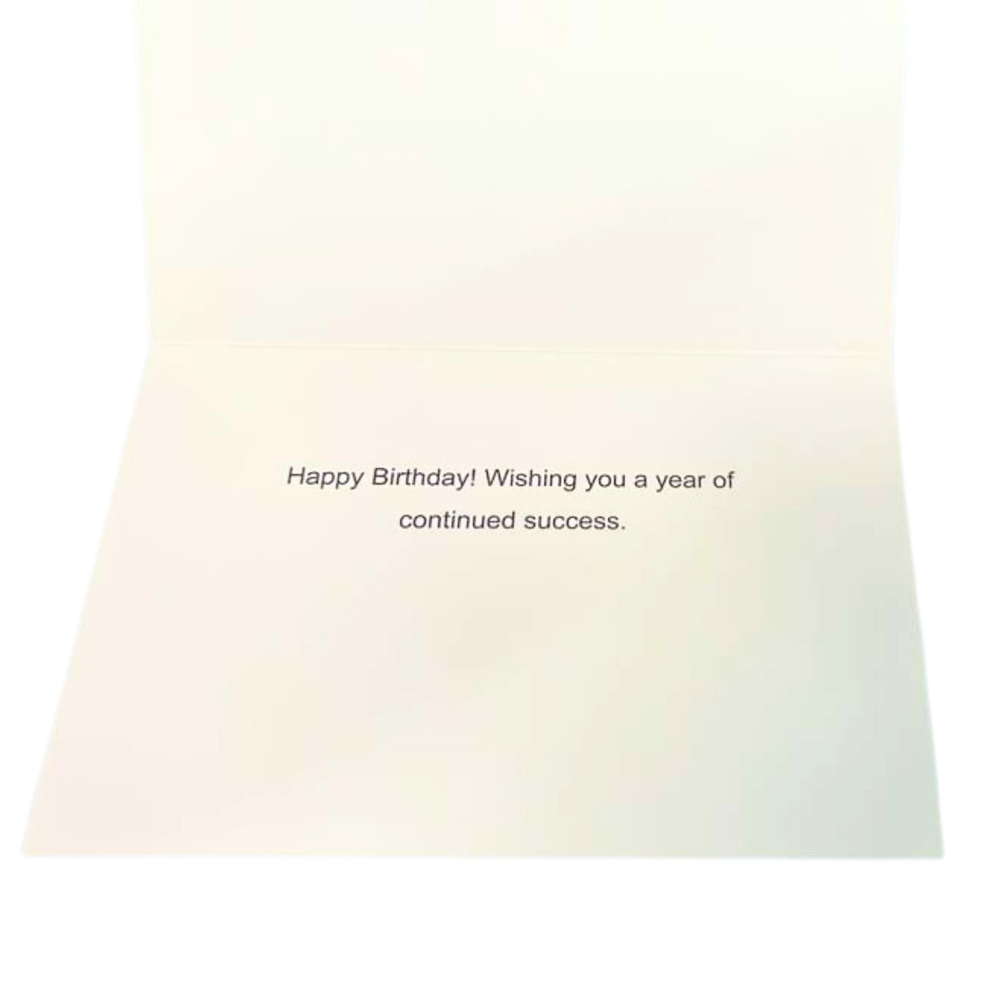 Elegant 4X6 inches Happy Birthday Greeting Card with Envelop: 1 Pack Greeting Cards Birthday Greeting Cards size and feature