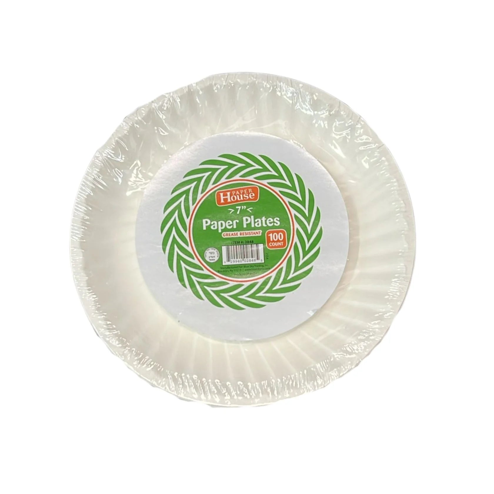 7" Paper Lunch Plates 100 Pack Kitchen Catalog, Disposable Plates lifestyle use image