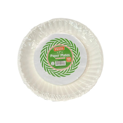 7" Paper Lunch Plates
