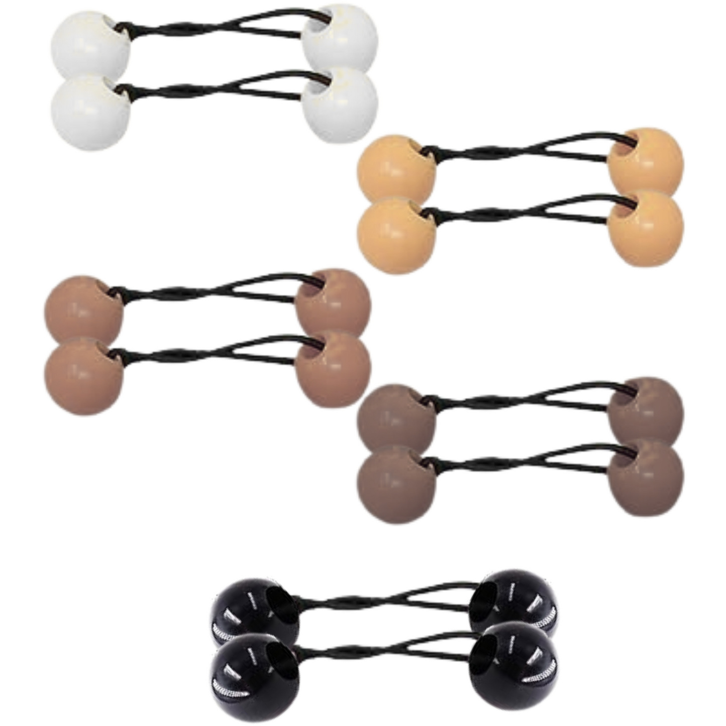 Premium Bubble Hair Tie: 10CT