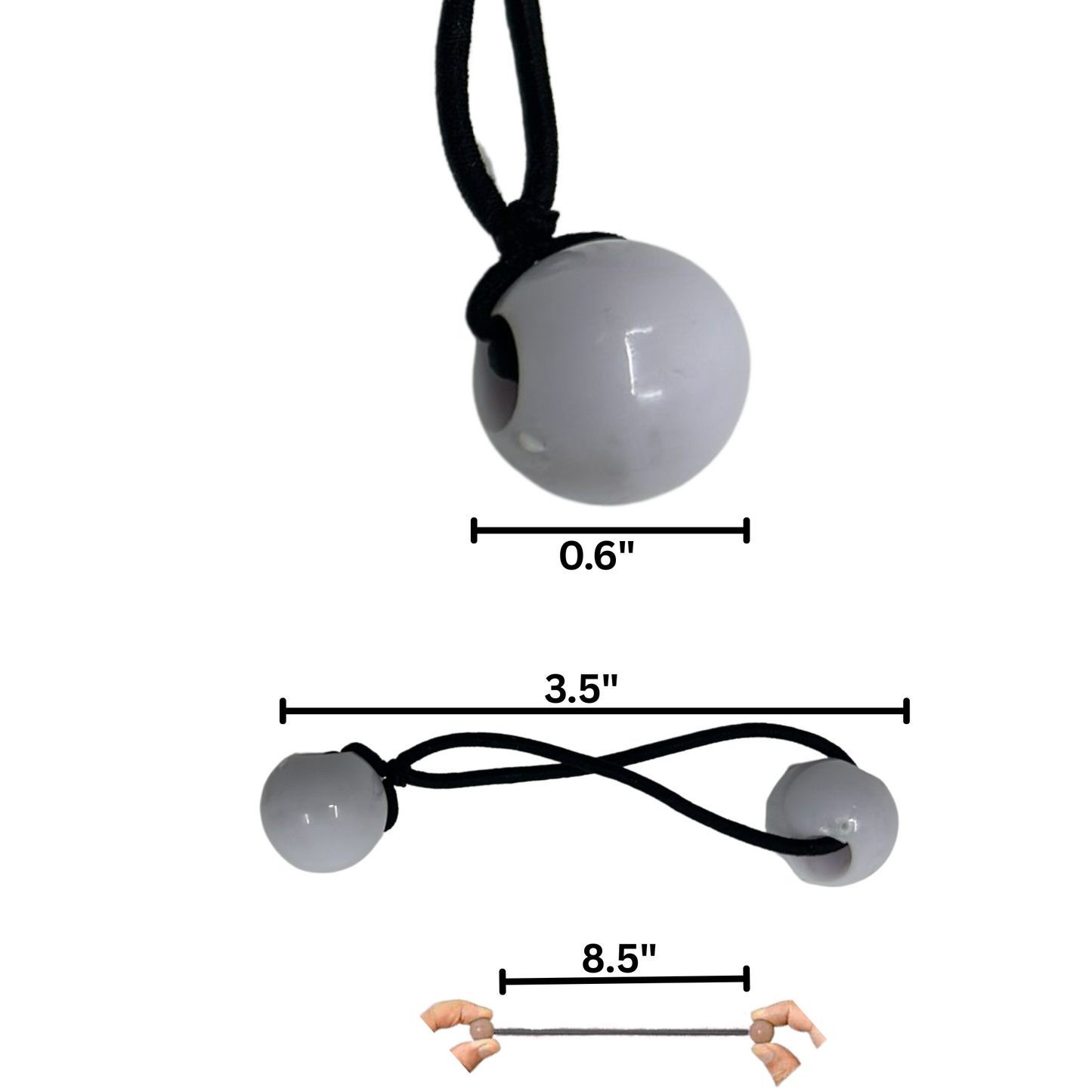 Premium Bubble Hair Tie: 10CT