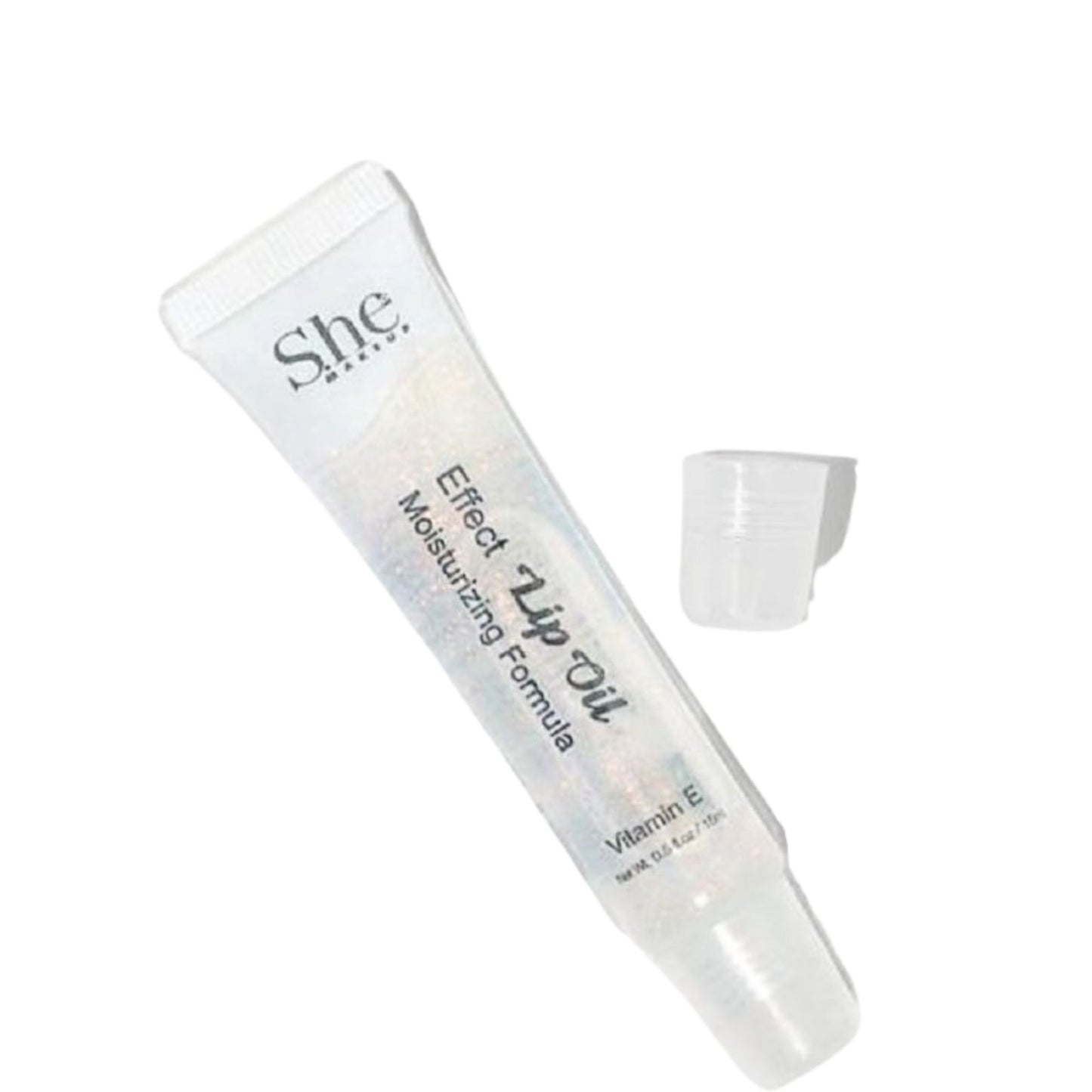 She Effect Lip Oil container on a white background