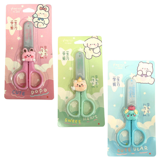 5'' Safety Toddler Scissors  with Protective Cover