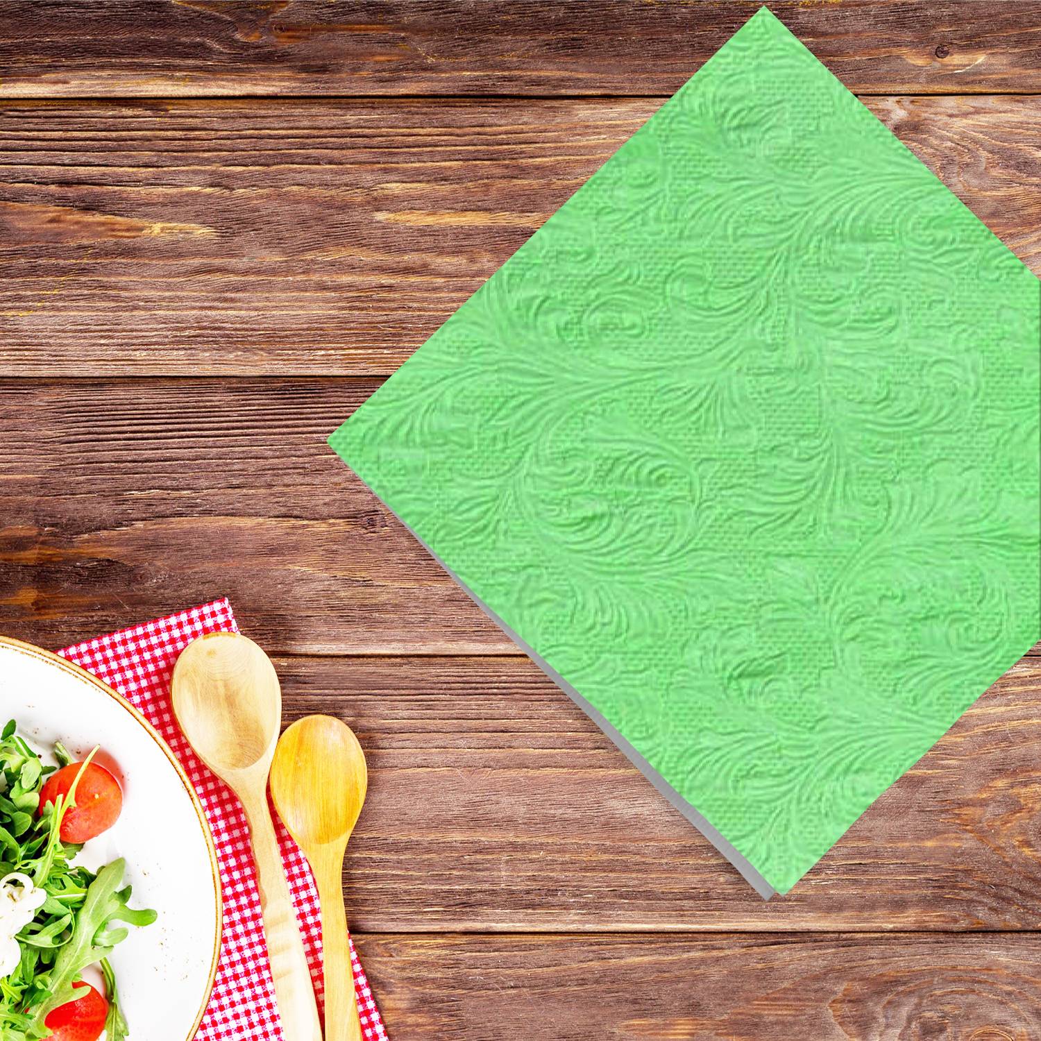 Fiorentina Light Green Lunch Napkins 20 Pack Napkins Party Tableware product detail image