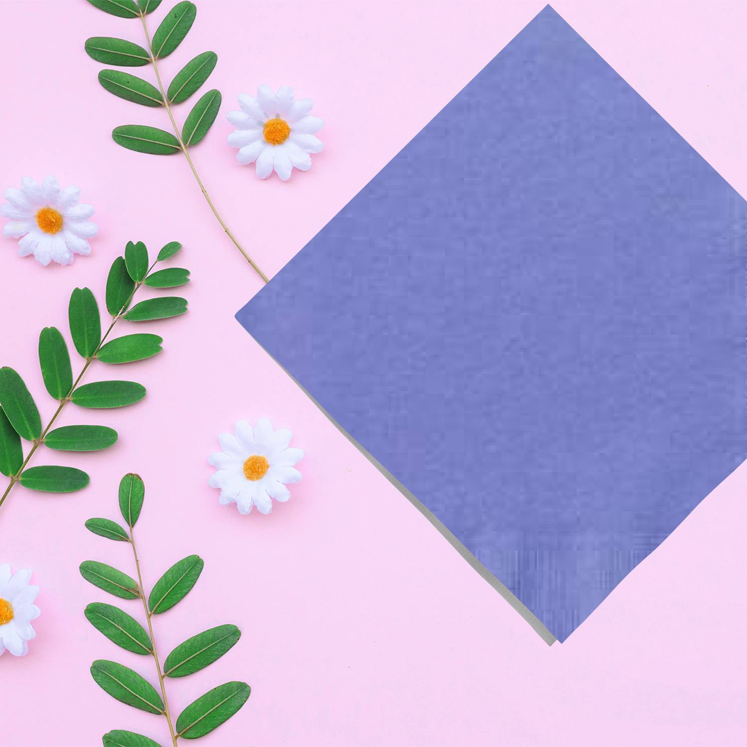 Hydrangea Beverage Napkins 24 Pack Party Tableware, Event Catalog,Napkins lifestyle use image