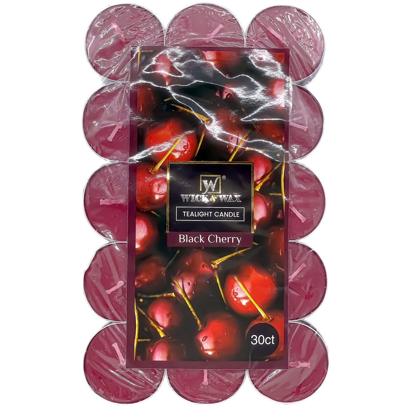 Tealight Black Cherry Scented Candles candle candles main product image