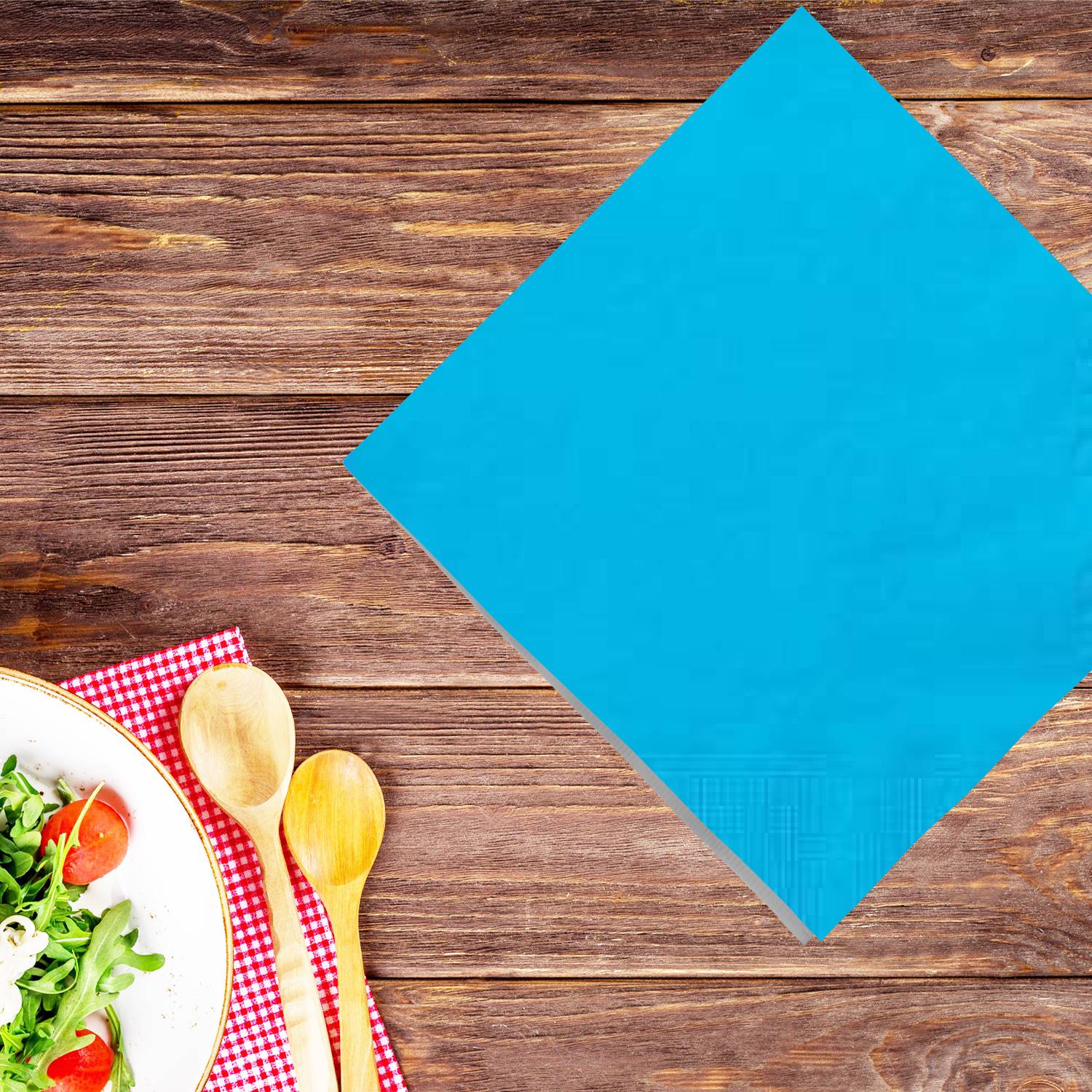 Island Blue Beverage Napkins 24 Pack Party Tableware, Event Catalog,Napkins product detail image