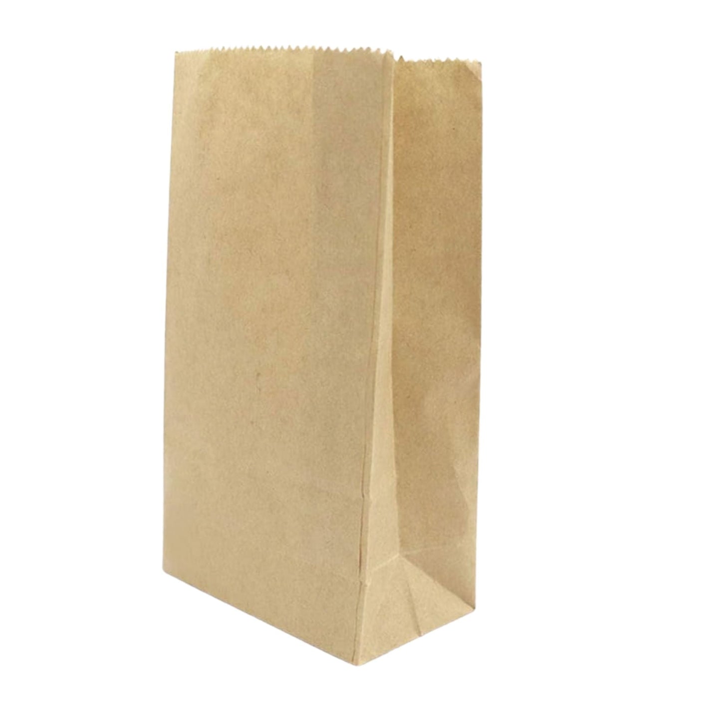 Brown Paper Lunch Bags, Size 5.125" x 3.375" x 10.75" Food Storage & Serving Nicole Home Collection