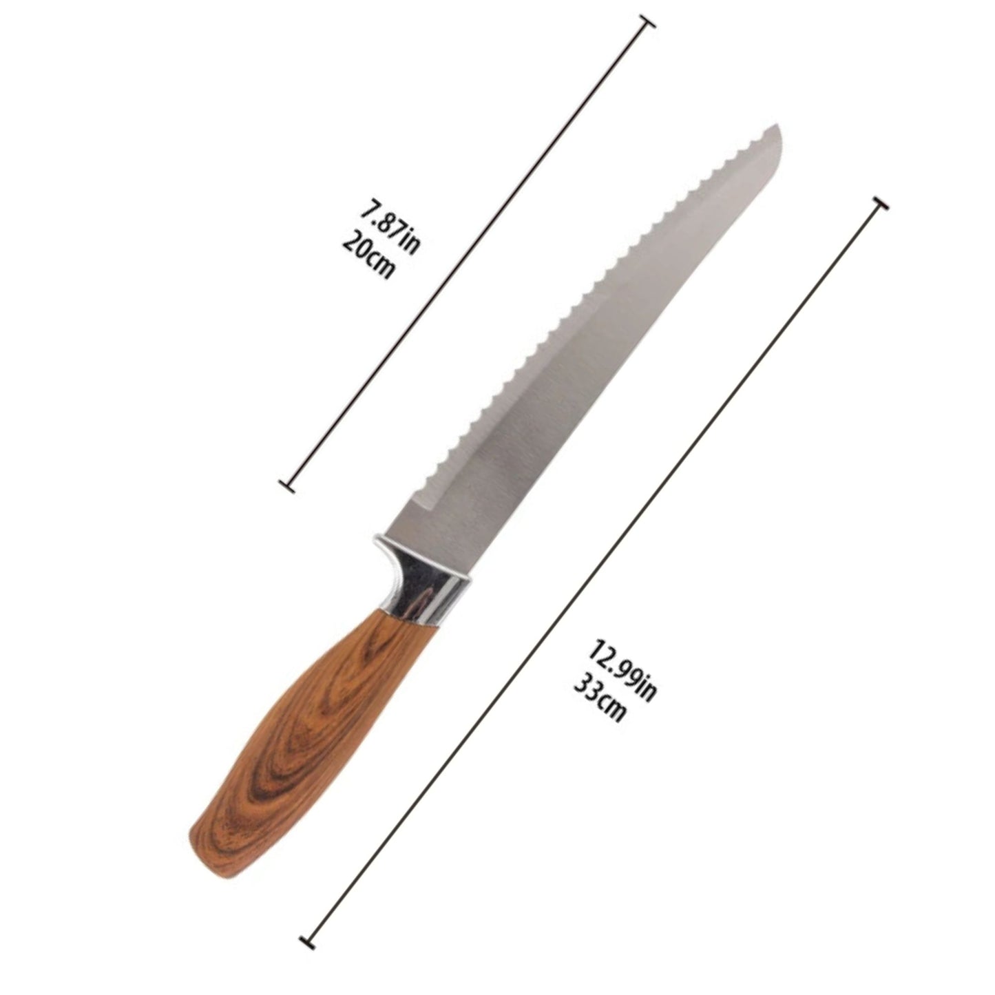 Ideal-Kitchen-Wooden-Handle-Bread-Knife