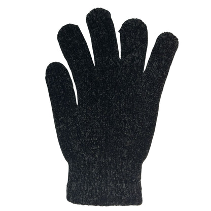 Black glove on a white background