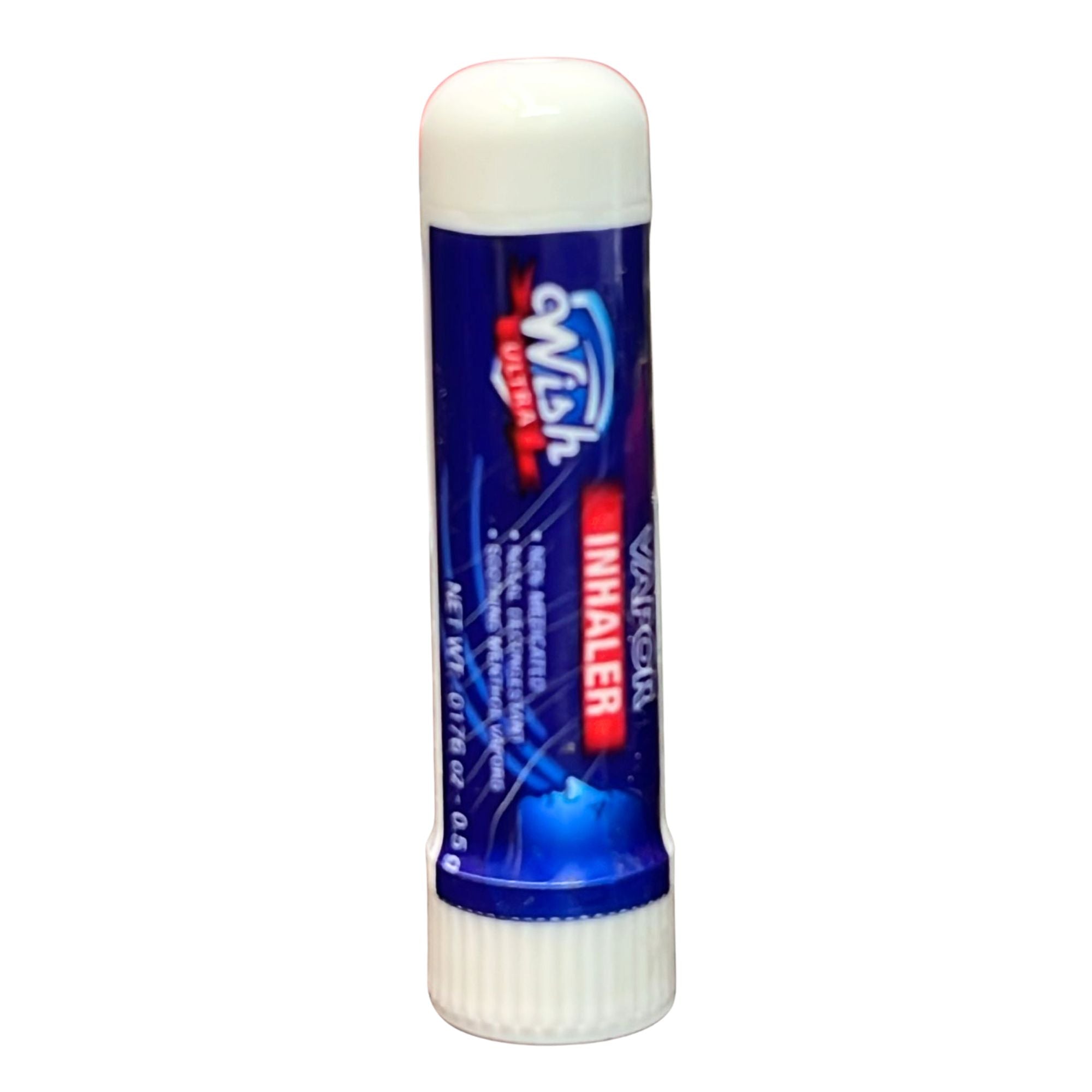 Wish Vapor Inhaler Non Medicated Nasal Stick with Menthol, .0176oz 1 Pack Personal Care Safety main product image