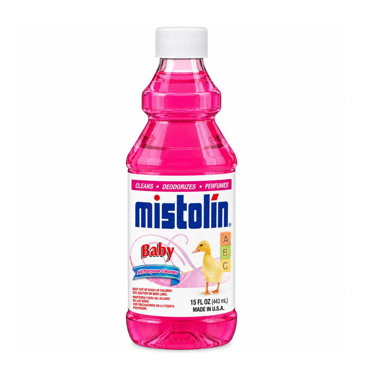 Mistolin Baby All Purpose Cleaner, 15 oz & 28 oz, Multi-Surface Cleaning Liquid