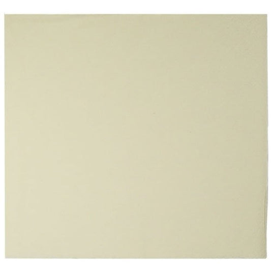 Solid Ivory Beverage Napkins 