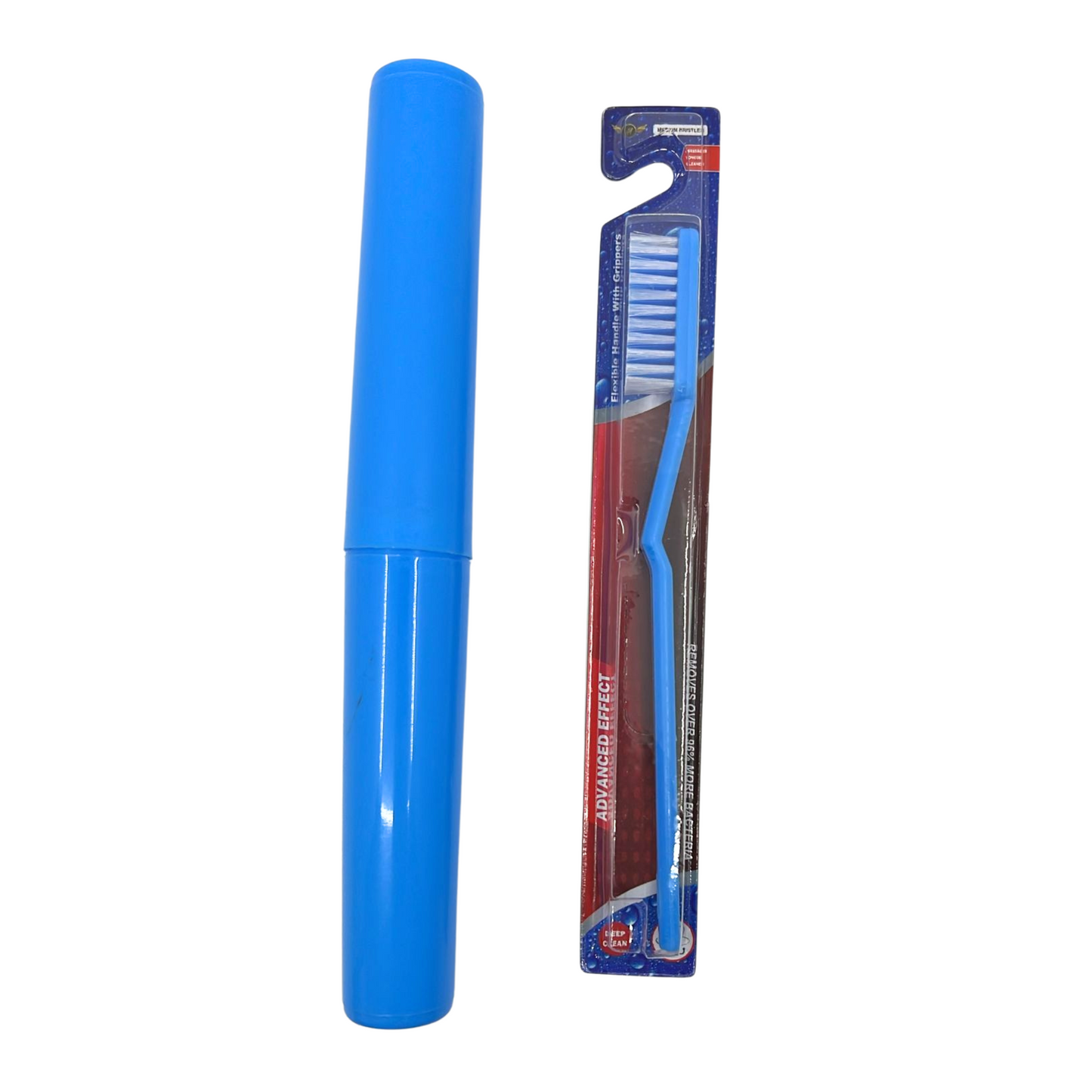 99¢  Toothbrush with Dual Action Gum Massager – Deep Clean & Gentle Care