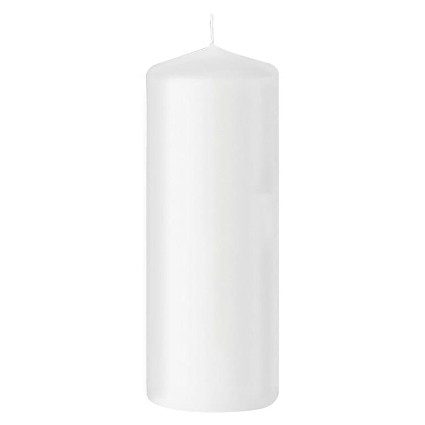 3"x6" Unscented White Pillar Candle Candles product detail image