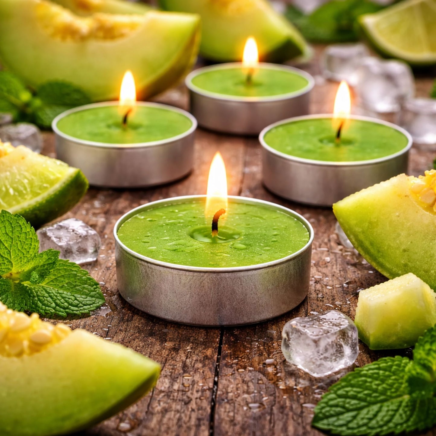 Tealight Honey Dew Scented Candles candle candles size and feature image