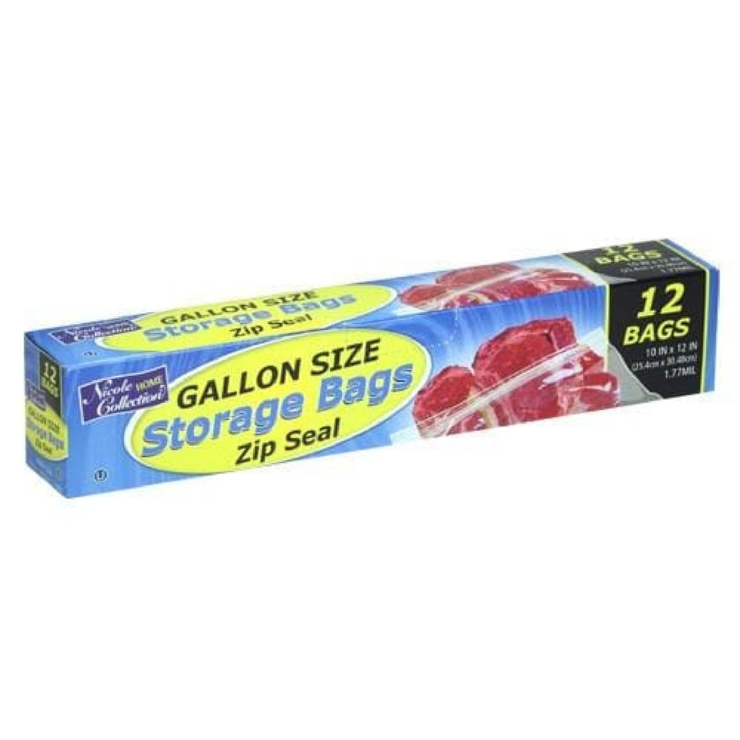 Gallon Size Bags Zip Seal Plastic Storage Food Storage & Serving VeZee
