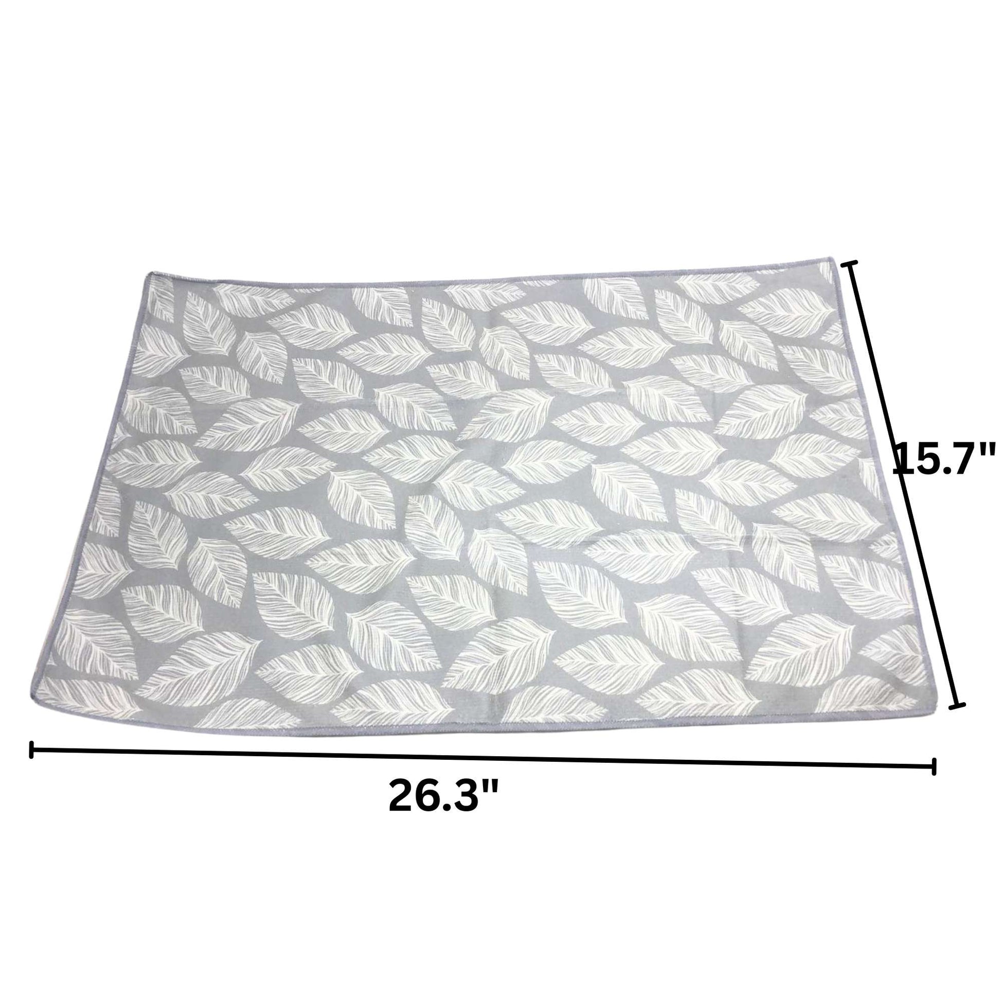 Absorbent Multi-Puepose Cotton Gray Kitchen Towel