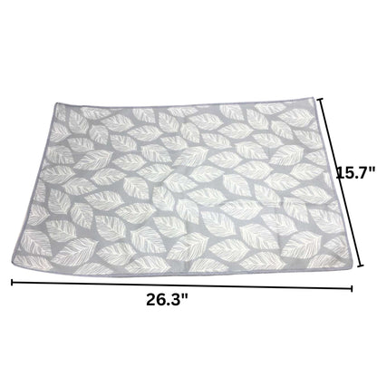 Absorbent Multi-Puepose Cotton Gray Kitchen Towel