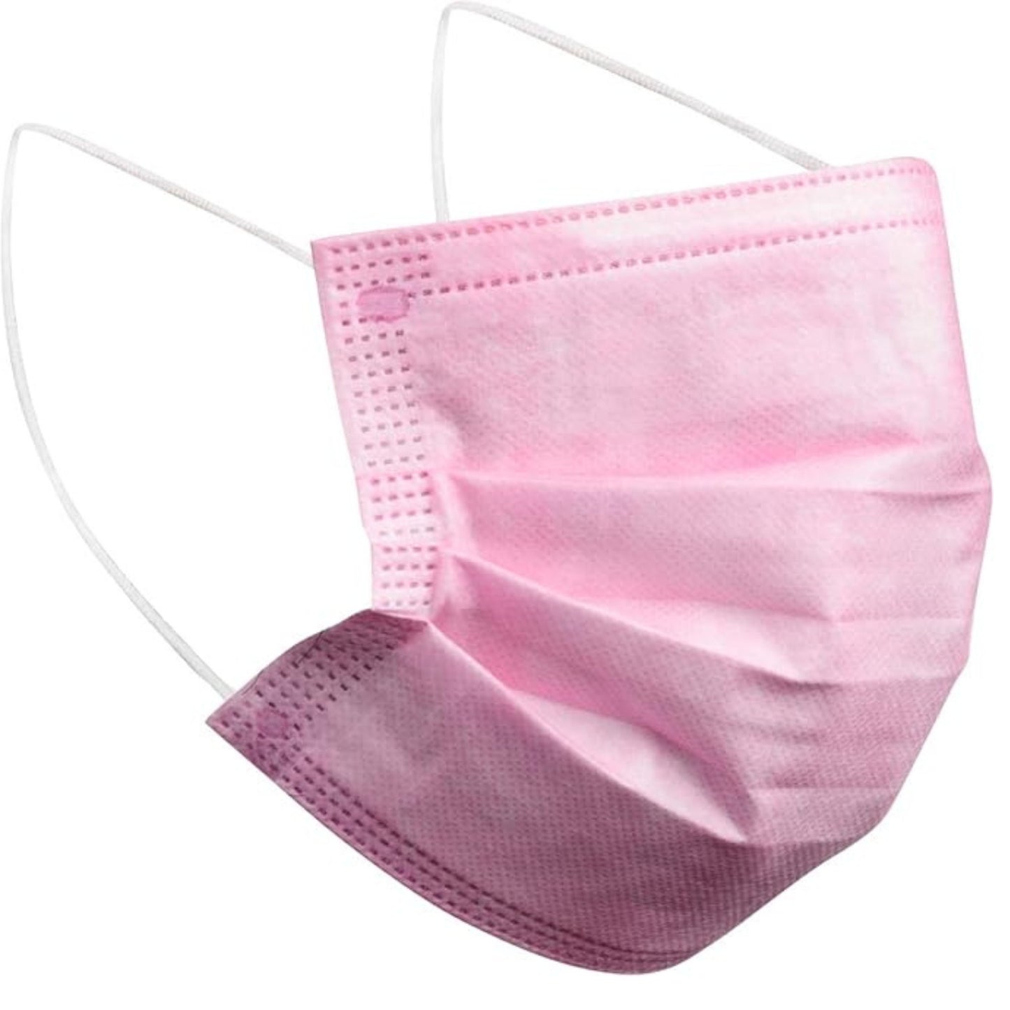 Disposable 3-Ply Face Masks with Elastic Earloops