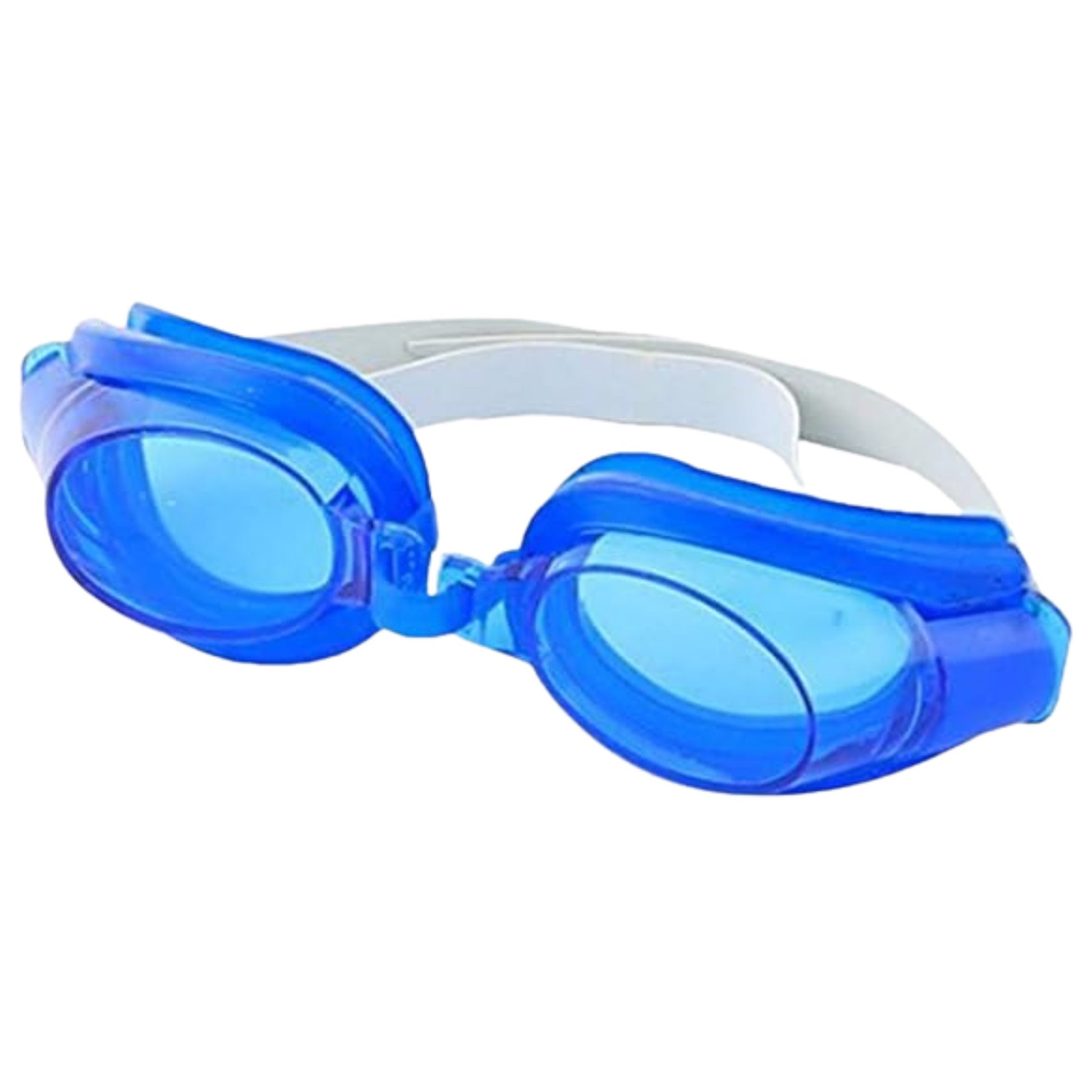 Adult Swim Goggles with Earplugs & Nose Clip