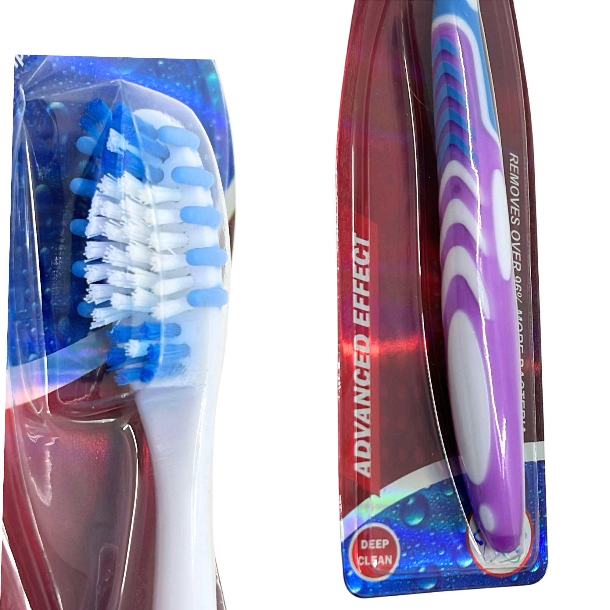 Advantage Effect Toothbrush with Multi Level Flexible Bristles: 1 Pack Toothbrushes Dental product image 5