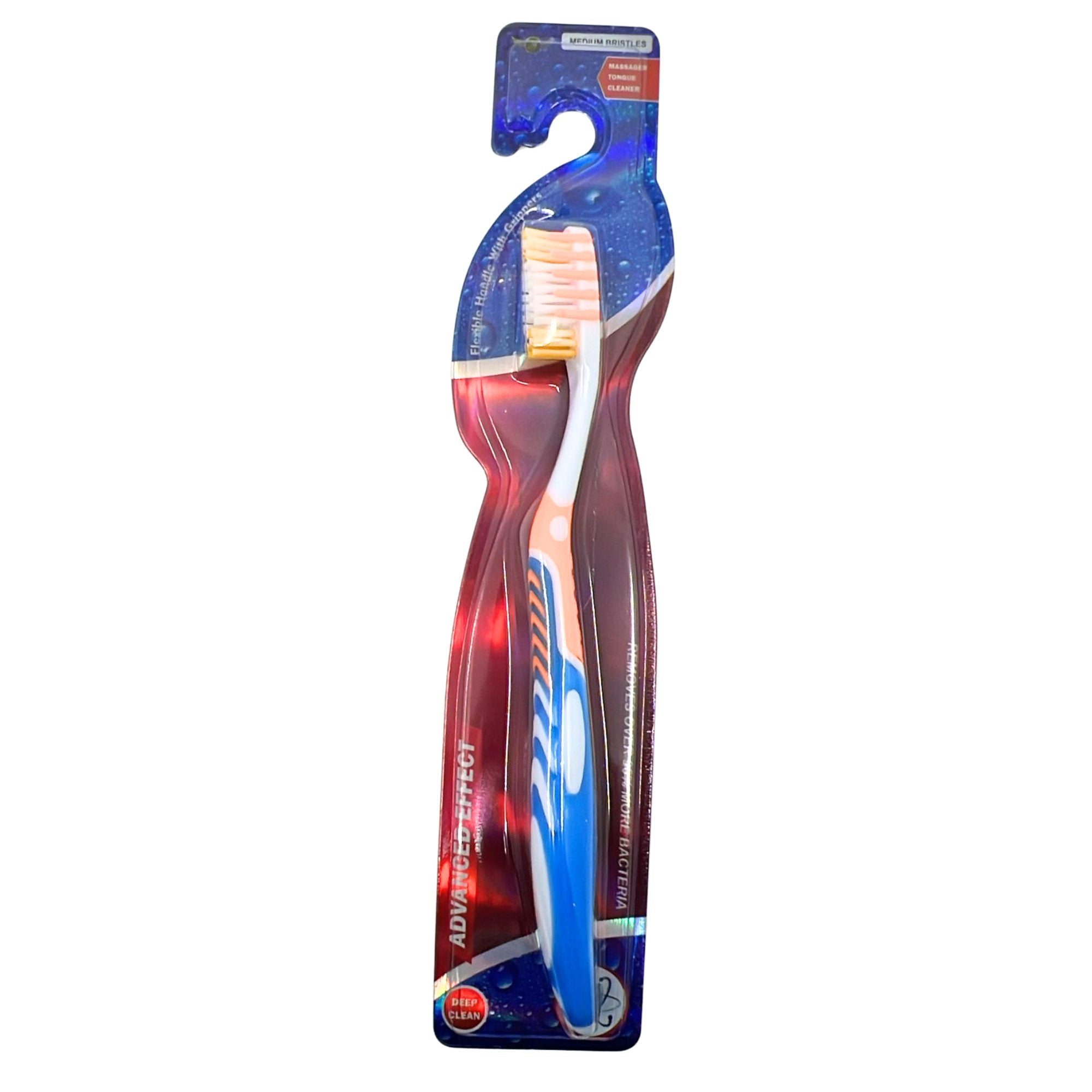 Advantage Effect Toothbrush with Multi Level Flexible Bristles: 1 Pack Toothbrushes Dental lifestyle use image