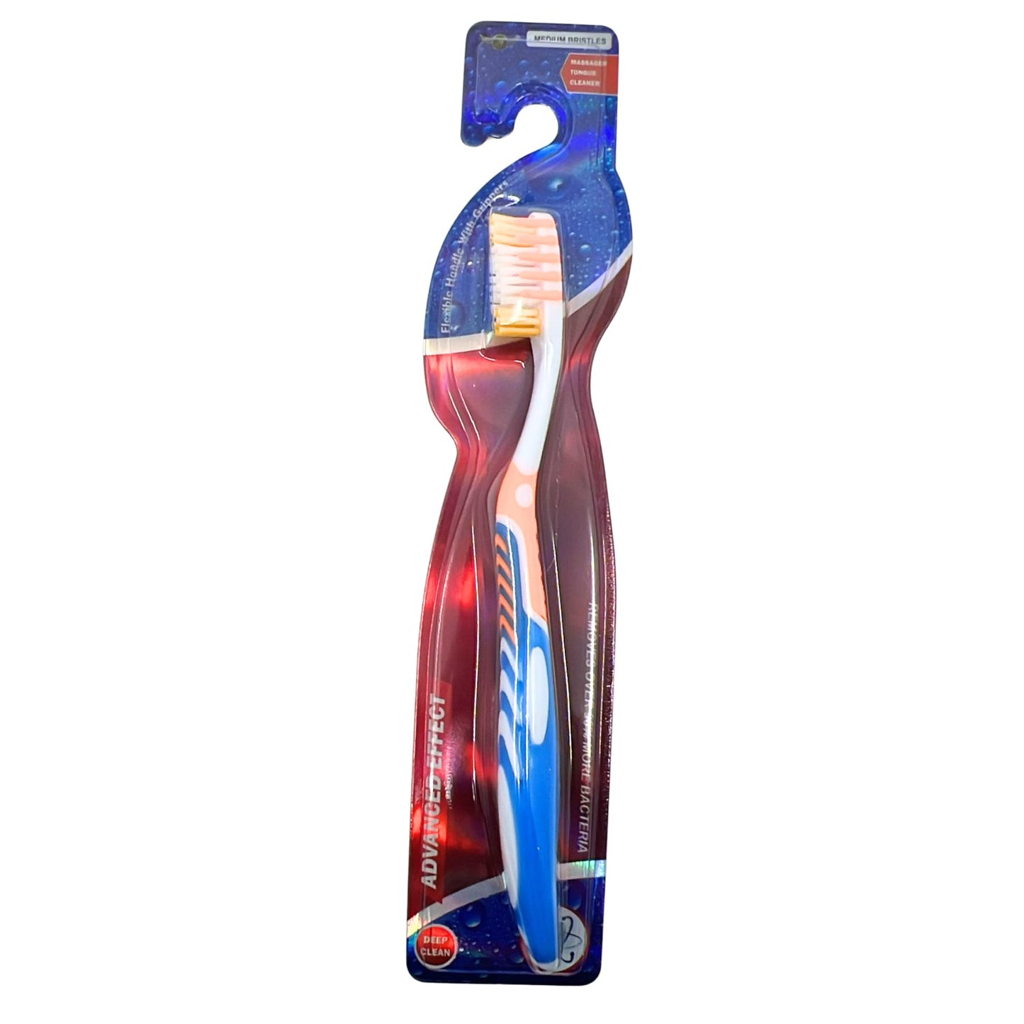 Advantage Effect Toothbrush with Multi-Level Flexible Bristles