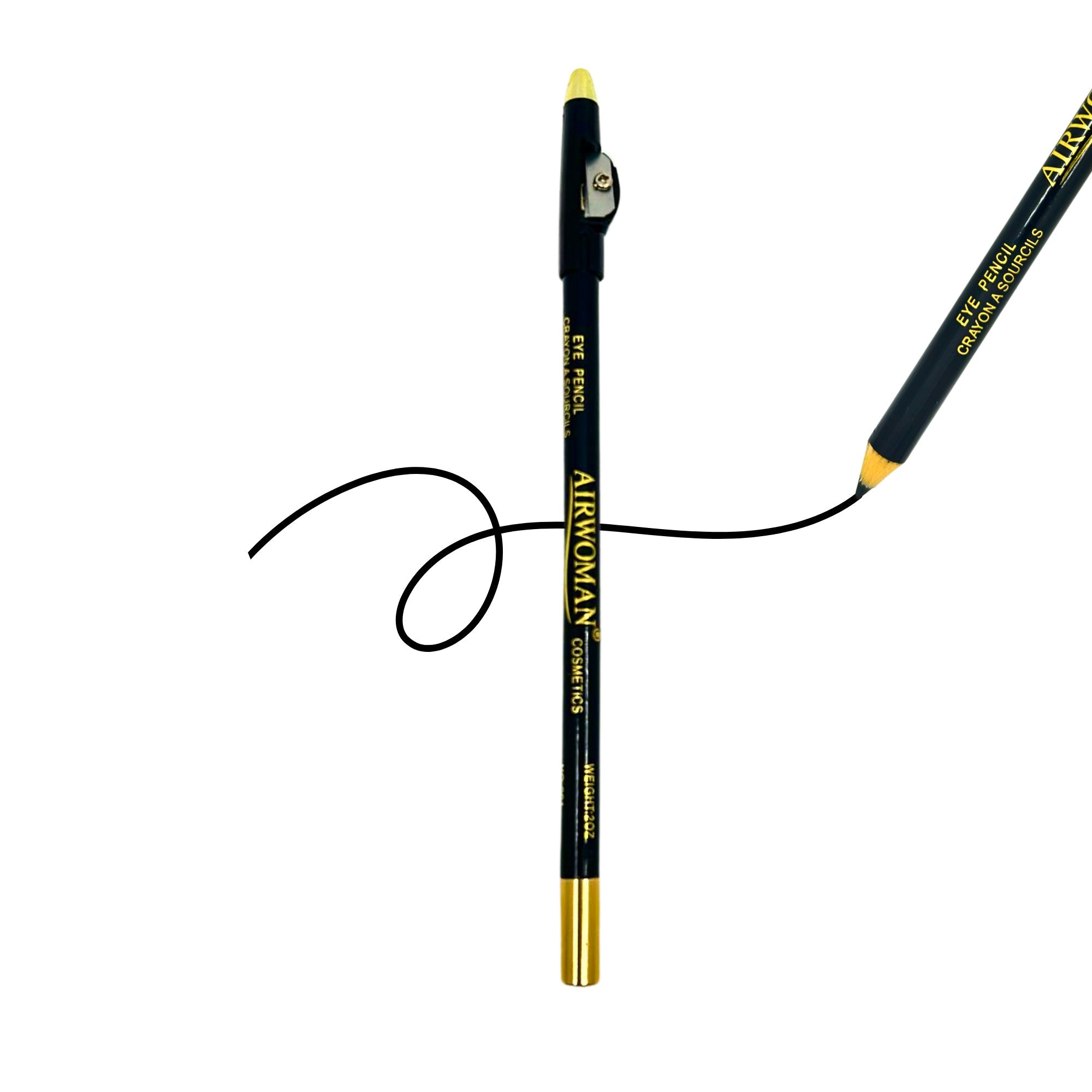 Airwoman Long Lasting Eye Pencils with Sharpner: 1 Pack Eye Pencil Holiday Gift makeup lifestyle use image