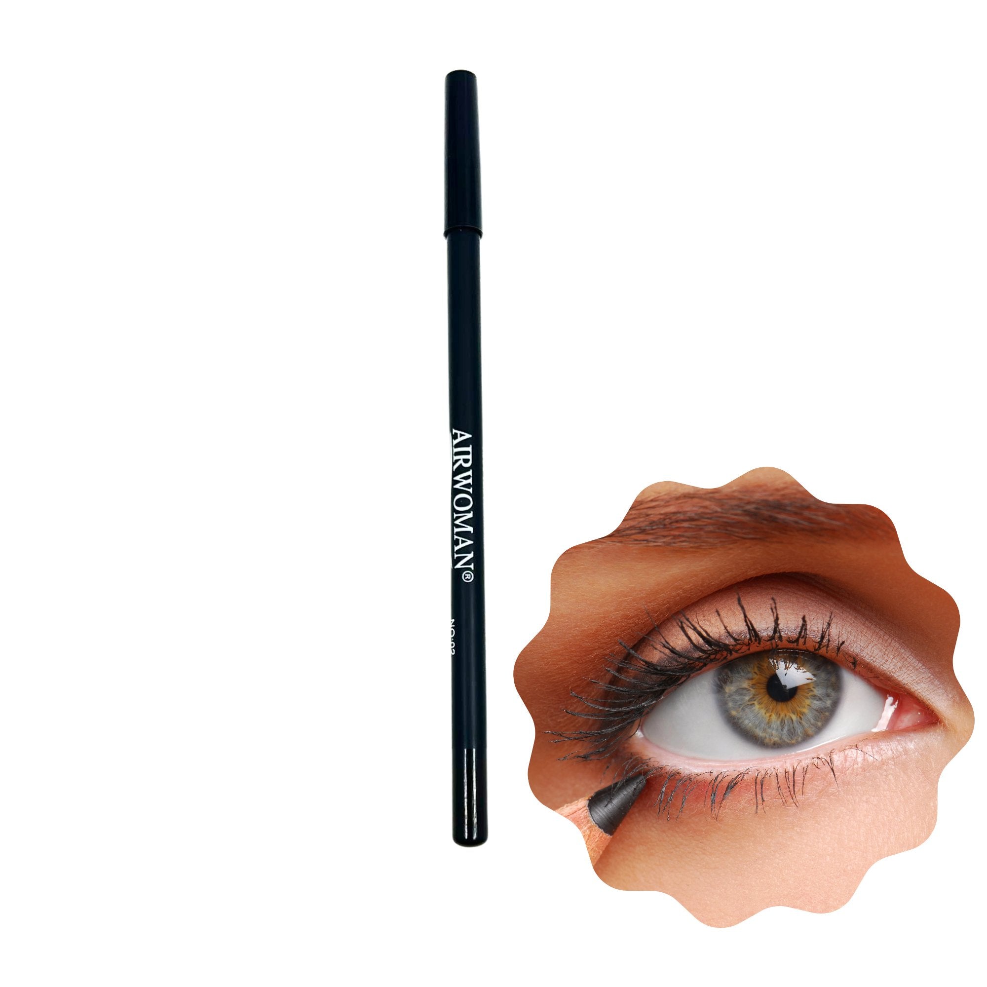 Airwoman Long Lasting Lip and Eye Liner Pencil: 1 Pack eye pencil lifestyle use image