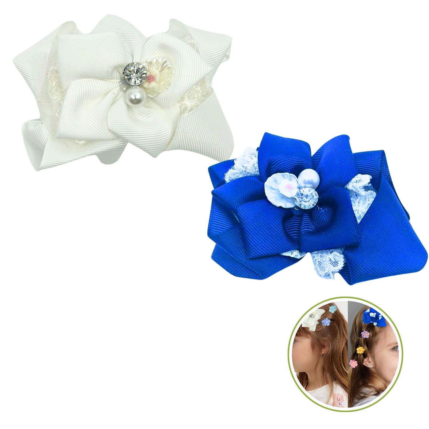 Elegant Bow Hair Clip – Stylish & Secure Accessory for All Hair Types