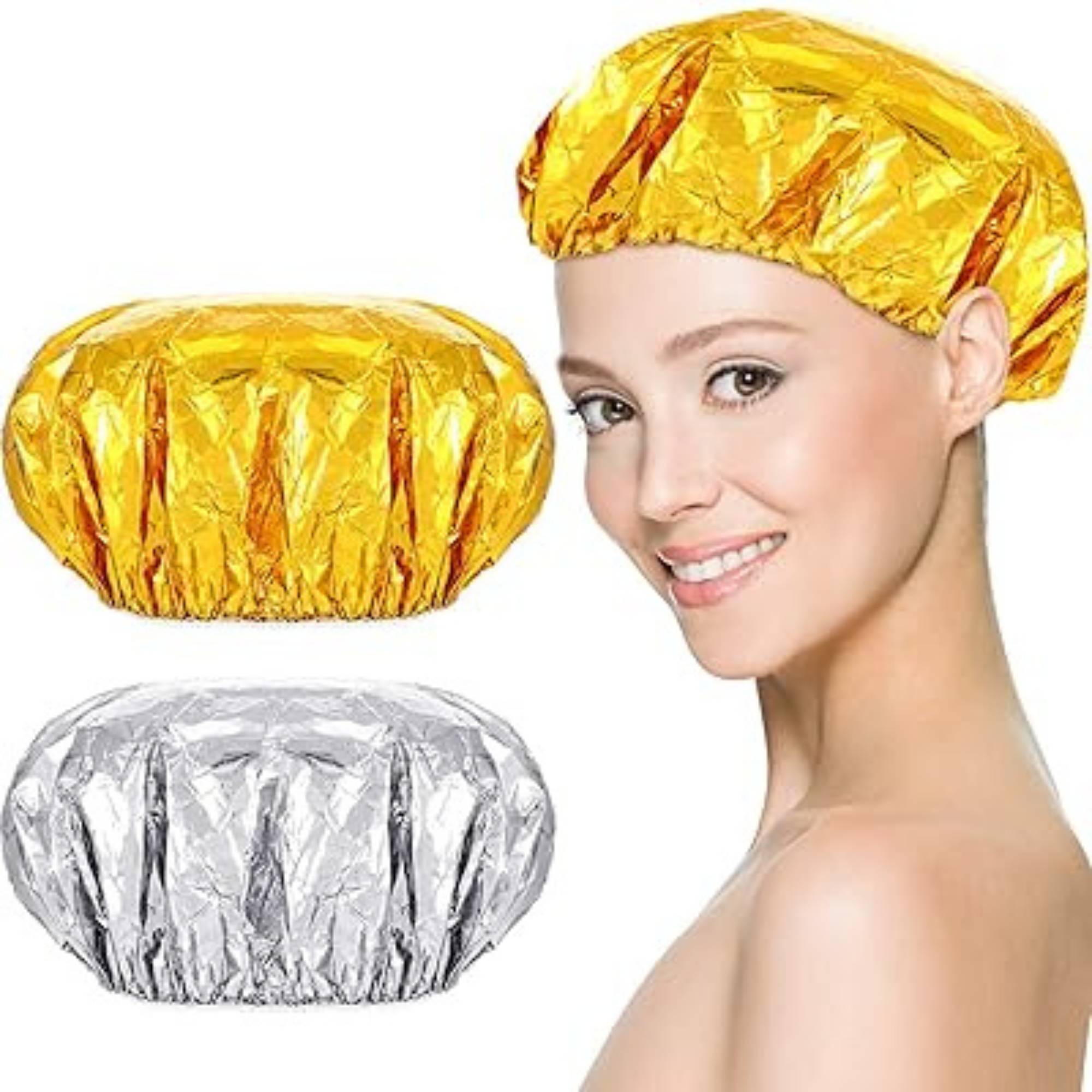 Aluminum Foil Hair Coloring Cap – X Large: 1 Pack Shower Caps Bath Essentials Bathroom Hair hairs product image 5