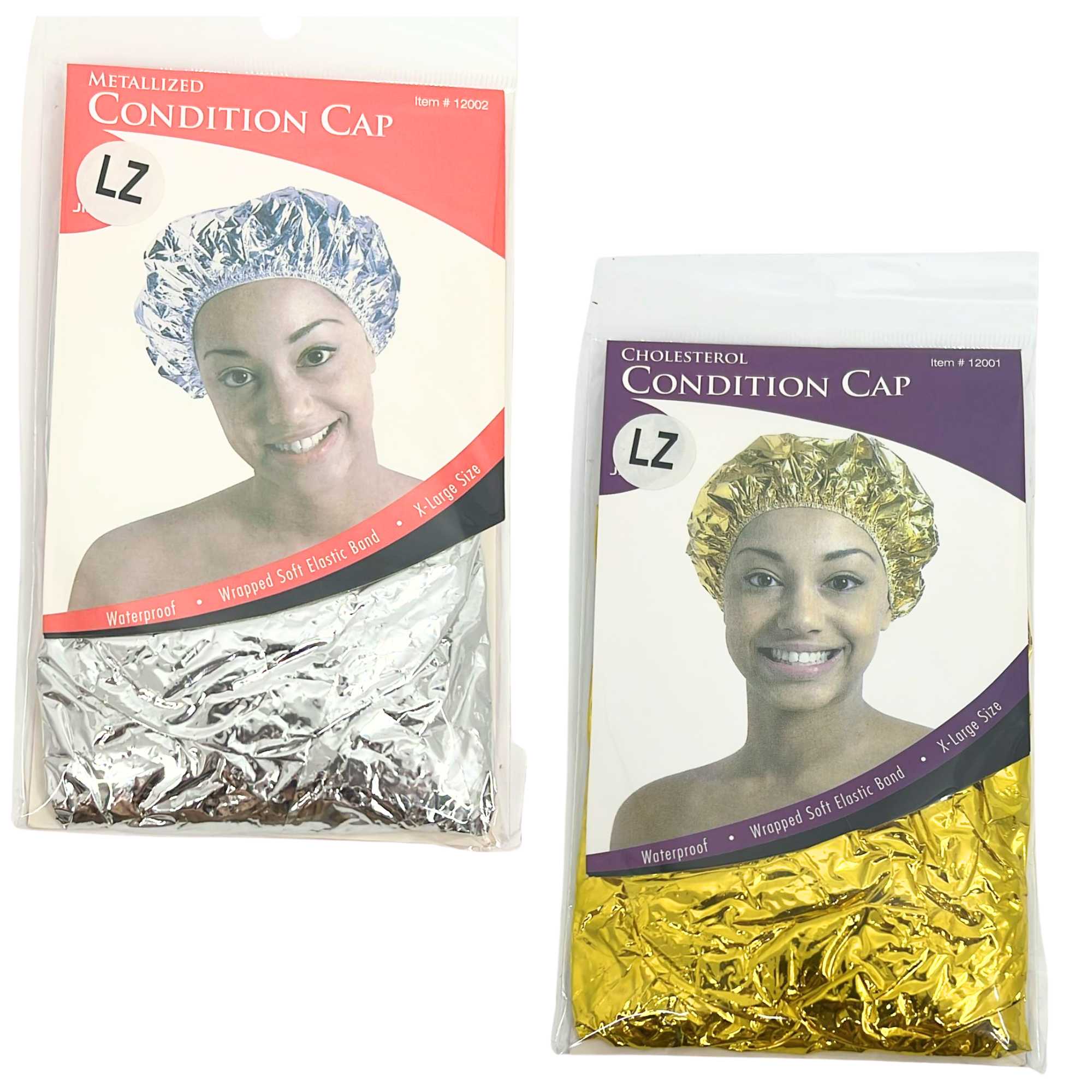 Aluminum Foil Hair Coloring Cap – X Large: 1 Pack Shower Caps Bath Essentials Bathroom Hair hairs main product image