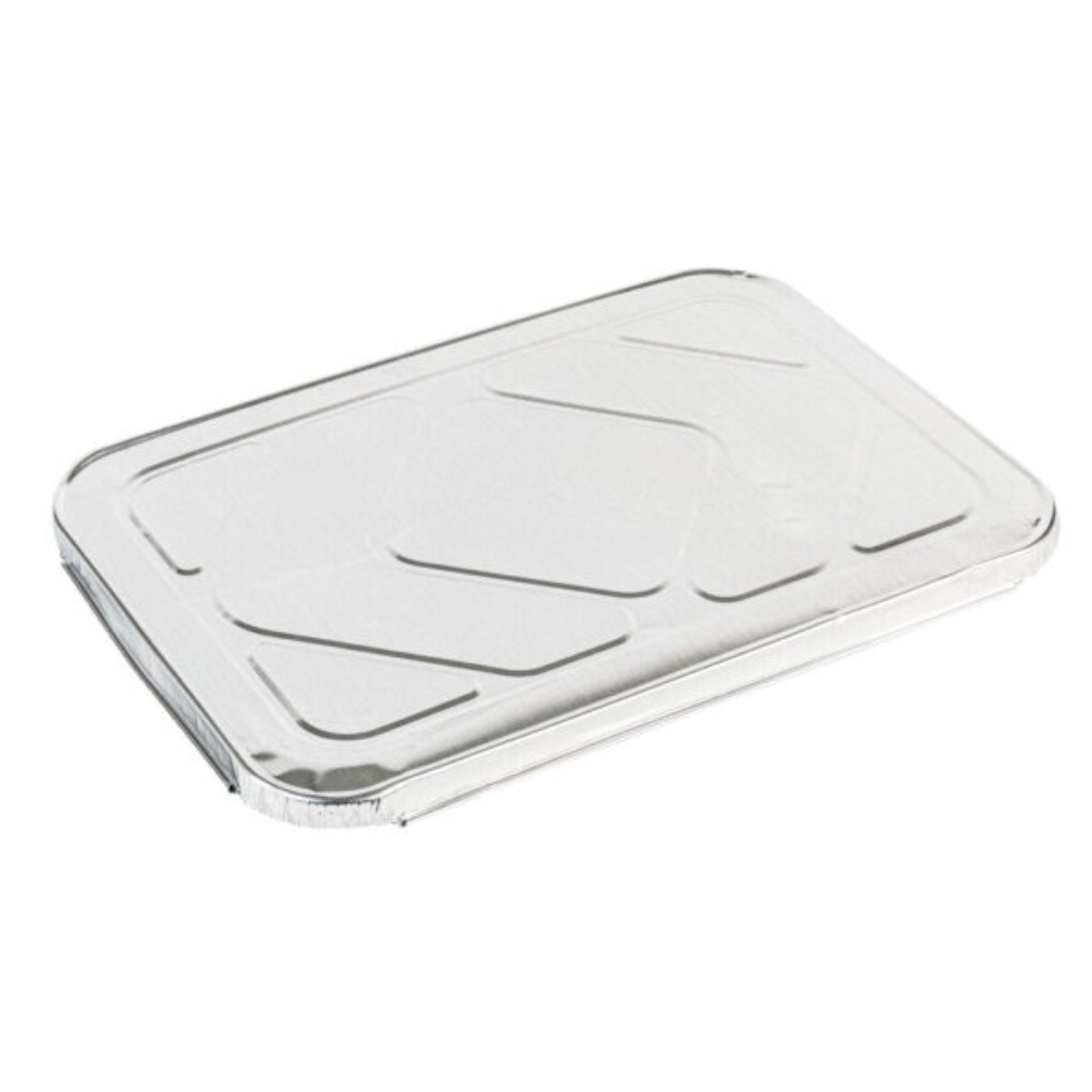 Aluminum Half Size LID For 9x13 Regular, Heavy and Extra Heavy Weight Pans: 2 Pack Half Size Pans Aluminum Cookware size and