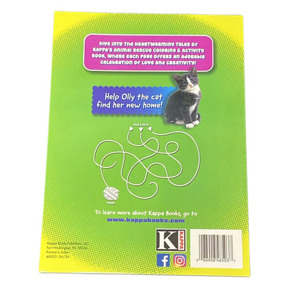 Animal Rescue Coloring and Activity Book – Give Them a Home Forever
