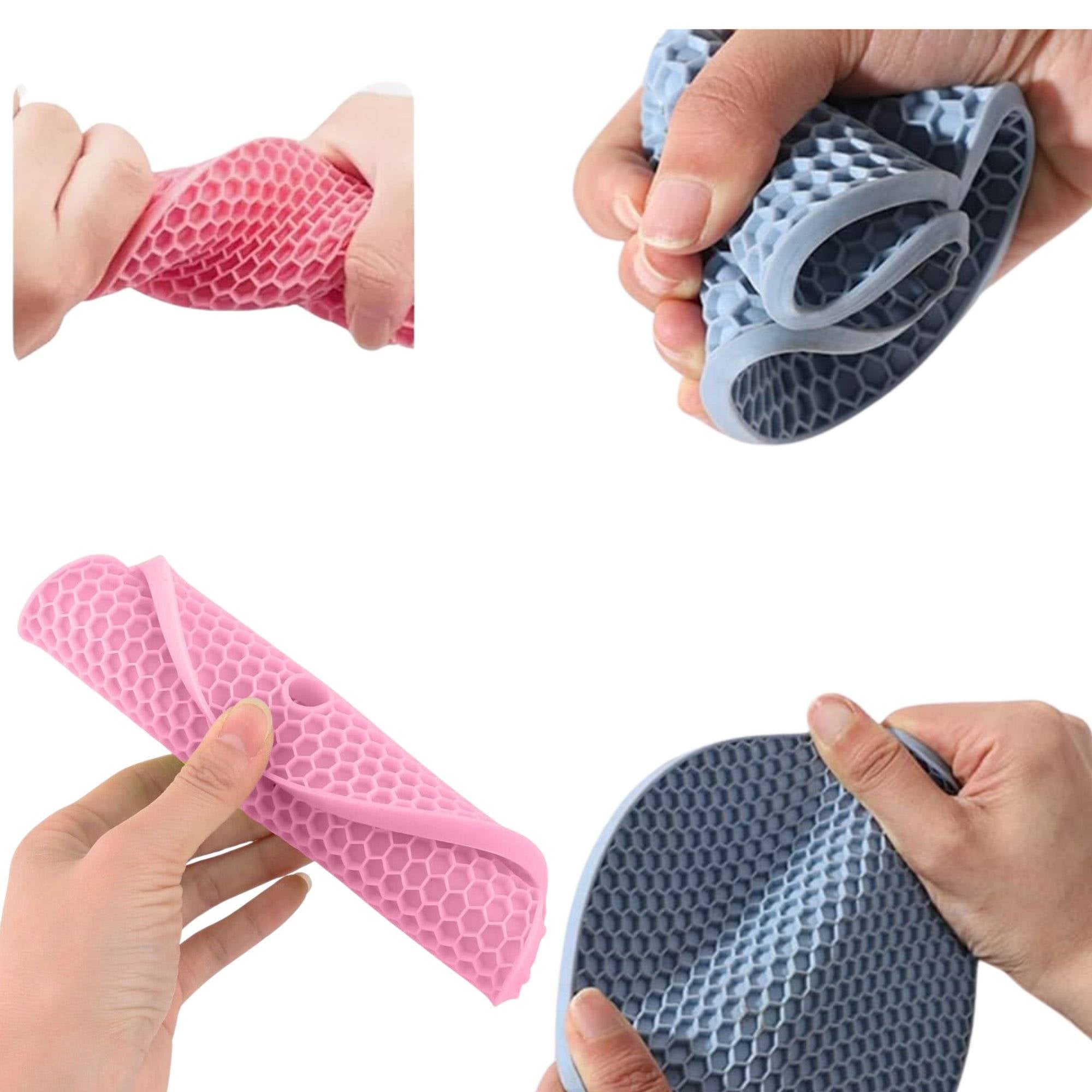 7" Round Silicone Placemat & Holder: 1 Pack Trivets Kitchen Accessories product image 10